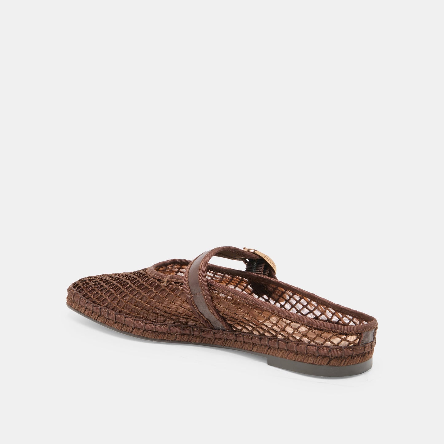 Dolce Vita Milie Chocolate Woven Mesh Flats