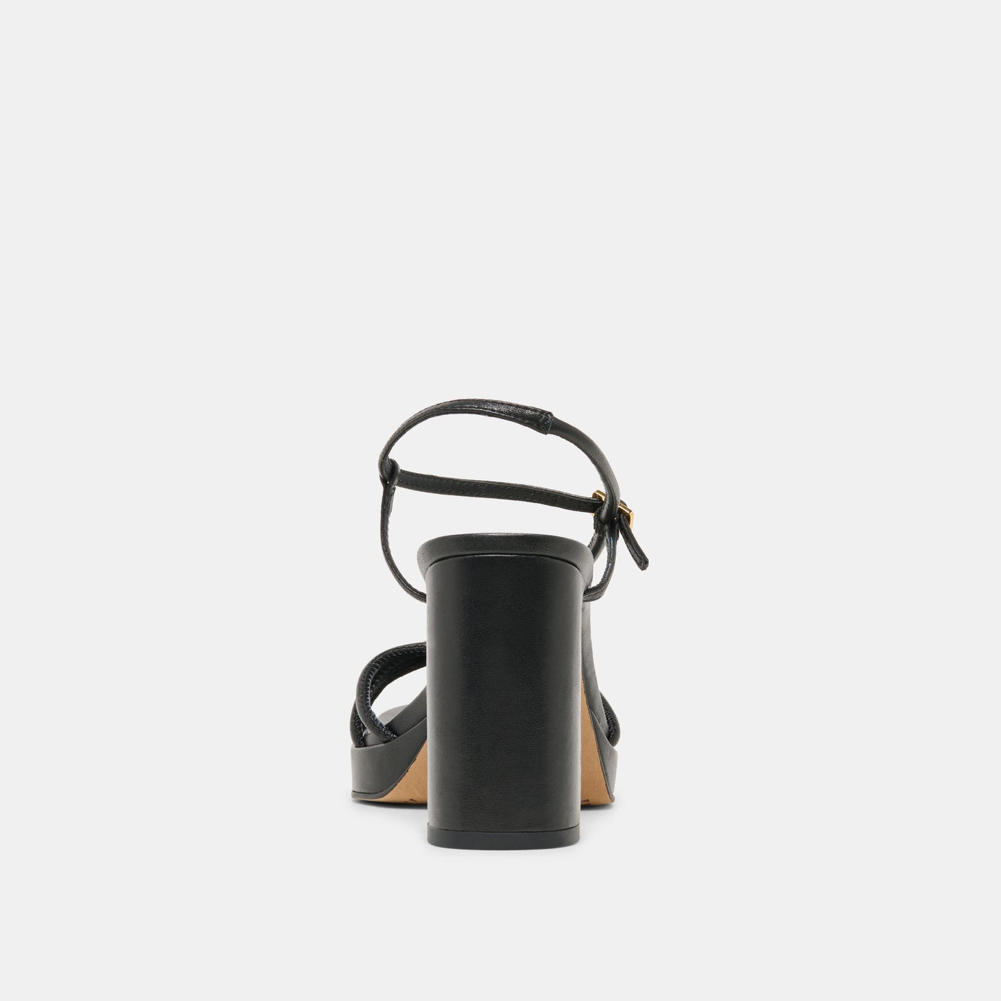 Dolce Vita Odete Black Leather Heels