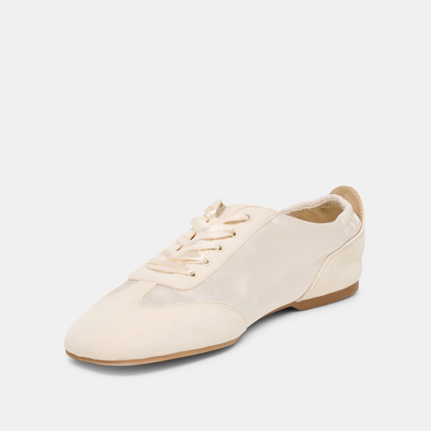 Dolce Vita Itzy Vanilla Satin Sneakers