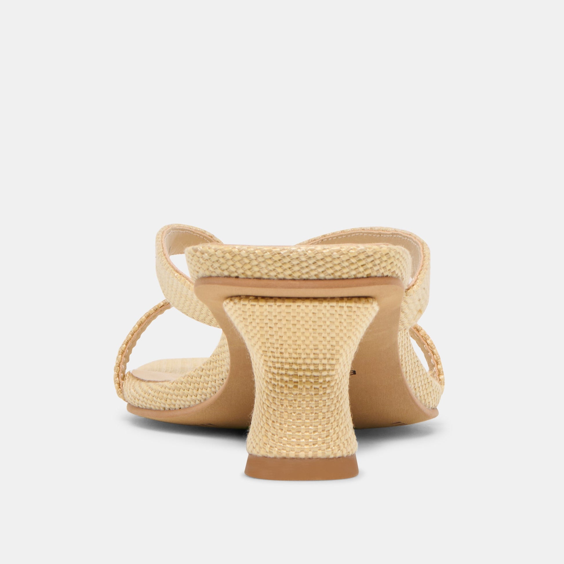 Dolce Vita Brevel Natural Raffia Heels