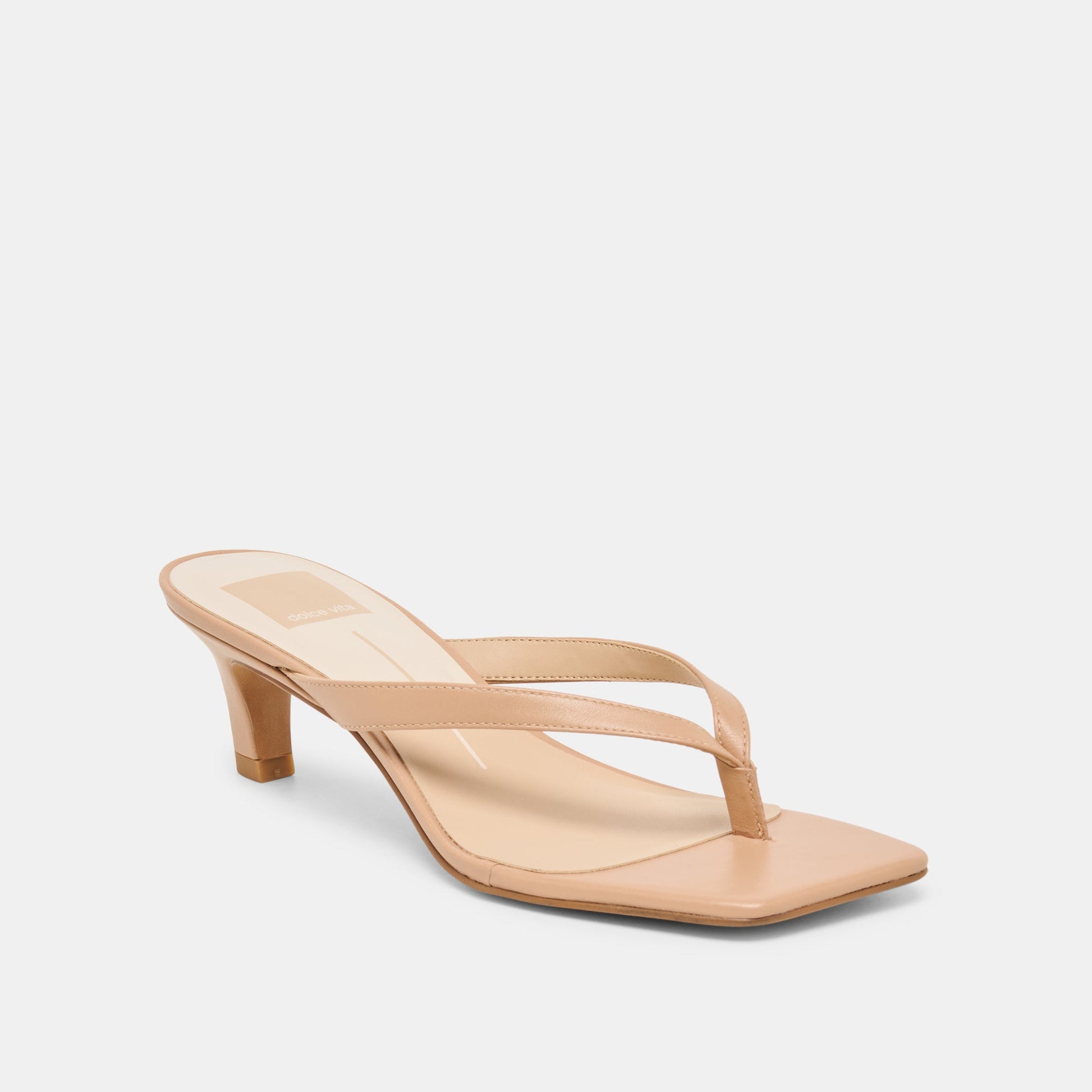 Dolce Vita Ramia Cafe Leather Heels