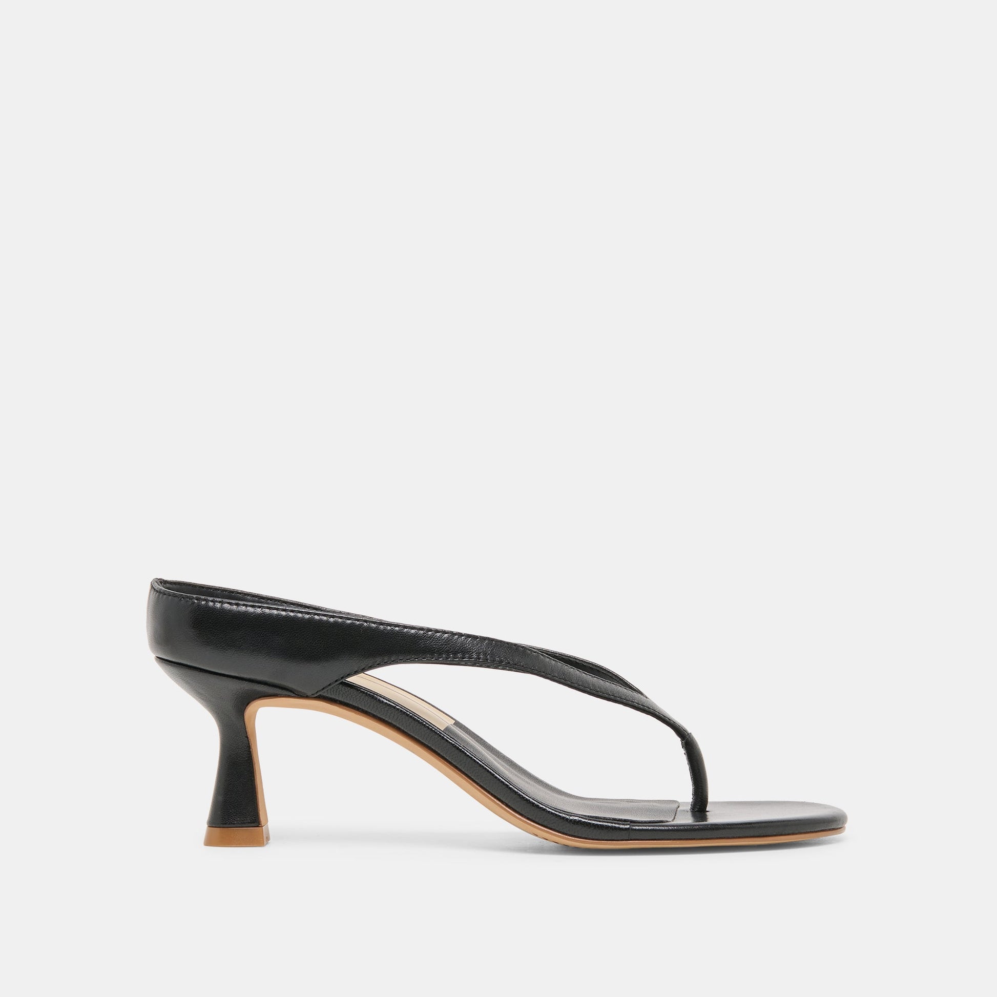 Dolce Vita Doreen Black Leather Heels