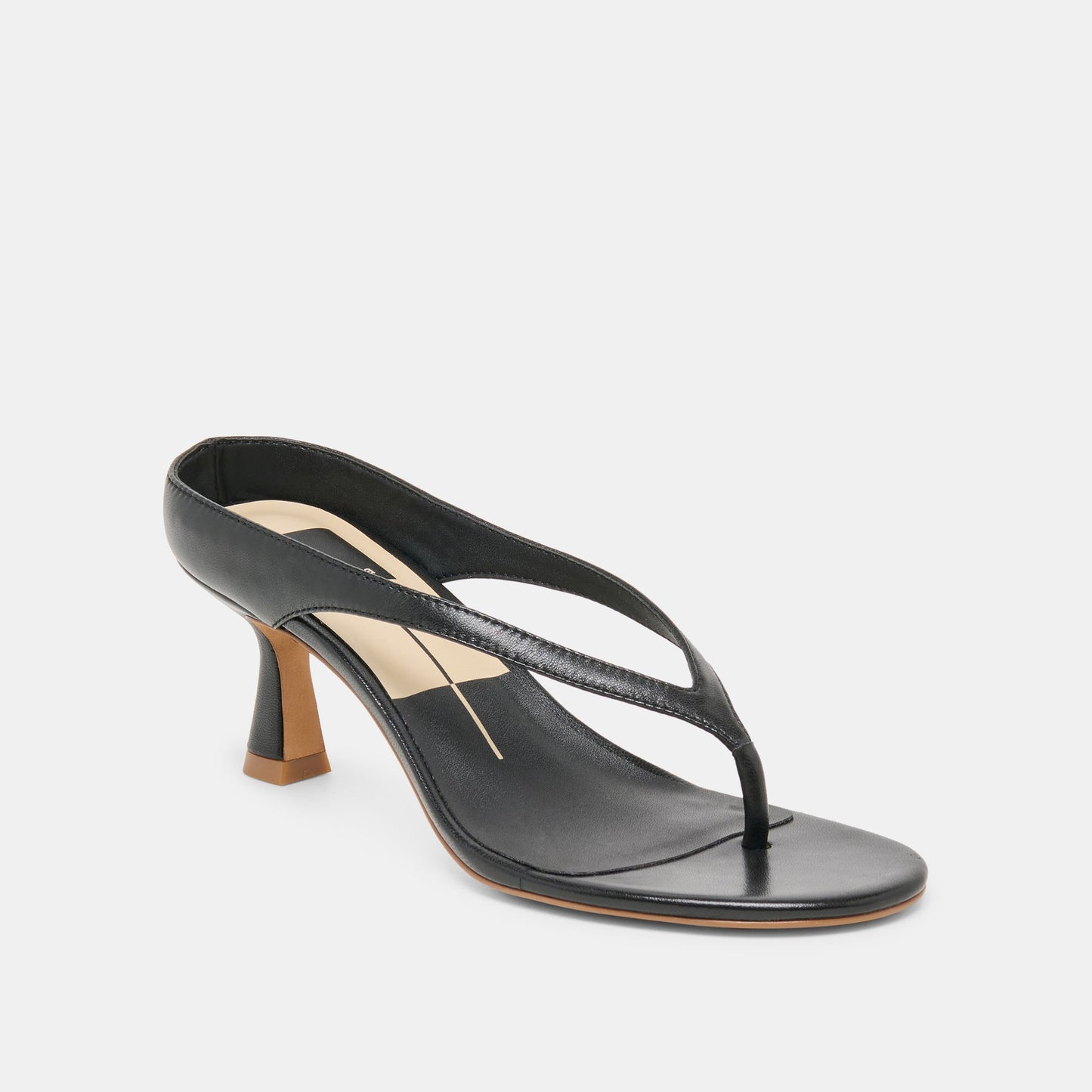 Dolce Vita Doreen Black Leather Heels