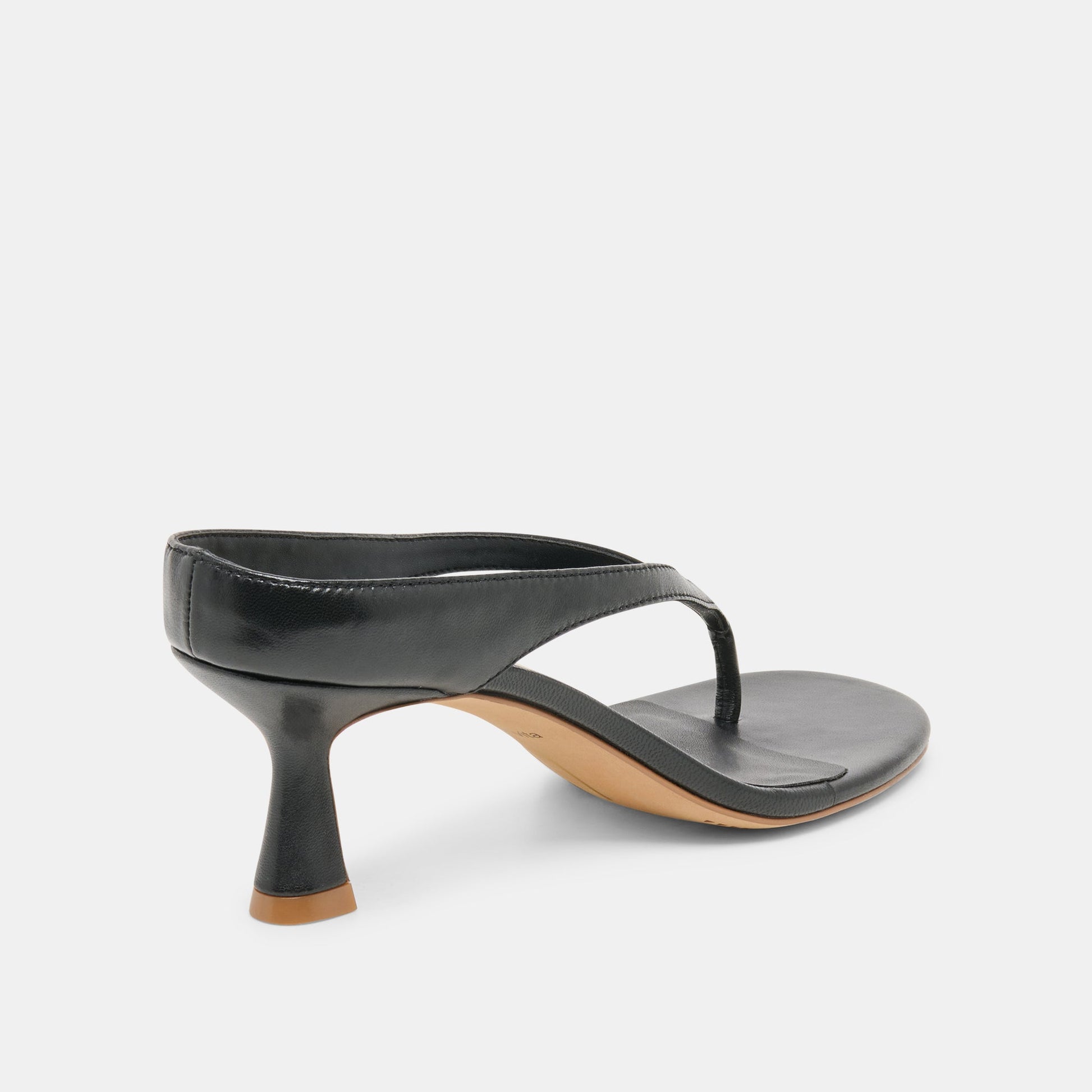 Dolce Vita Doreen Black Leather Heels