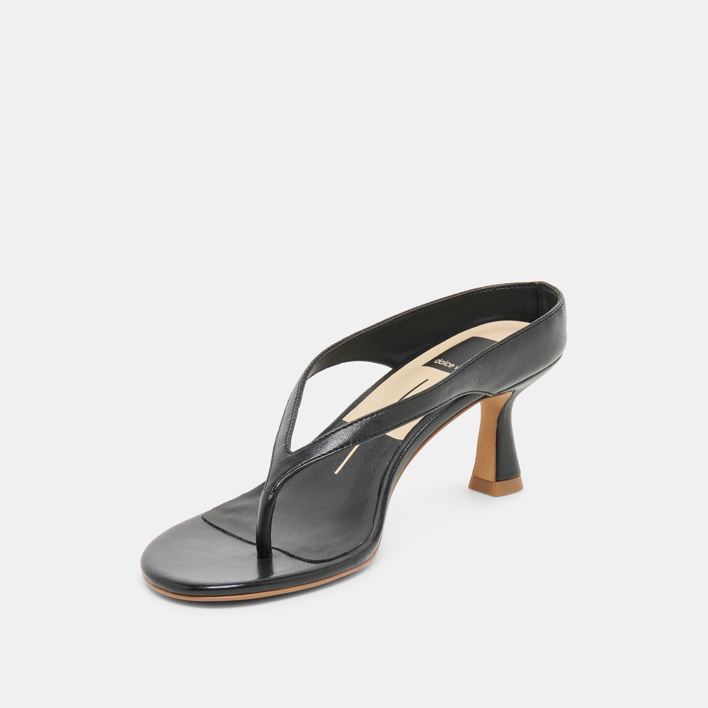 Dolce Vita Doreen Black Leather Heels