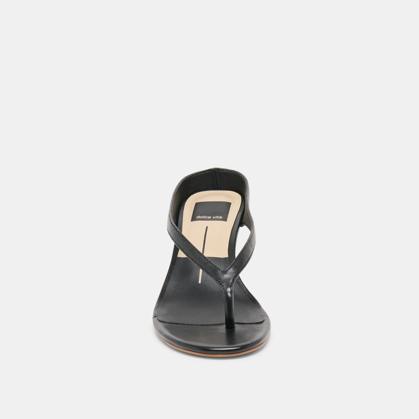 Dolce Vita Doreen Black Leather Heels