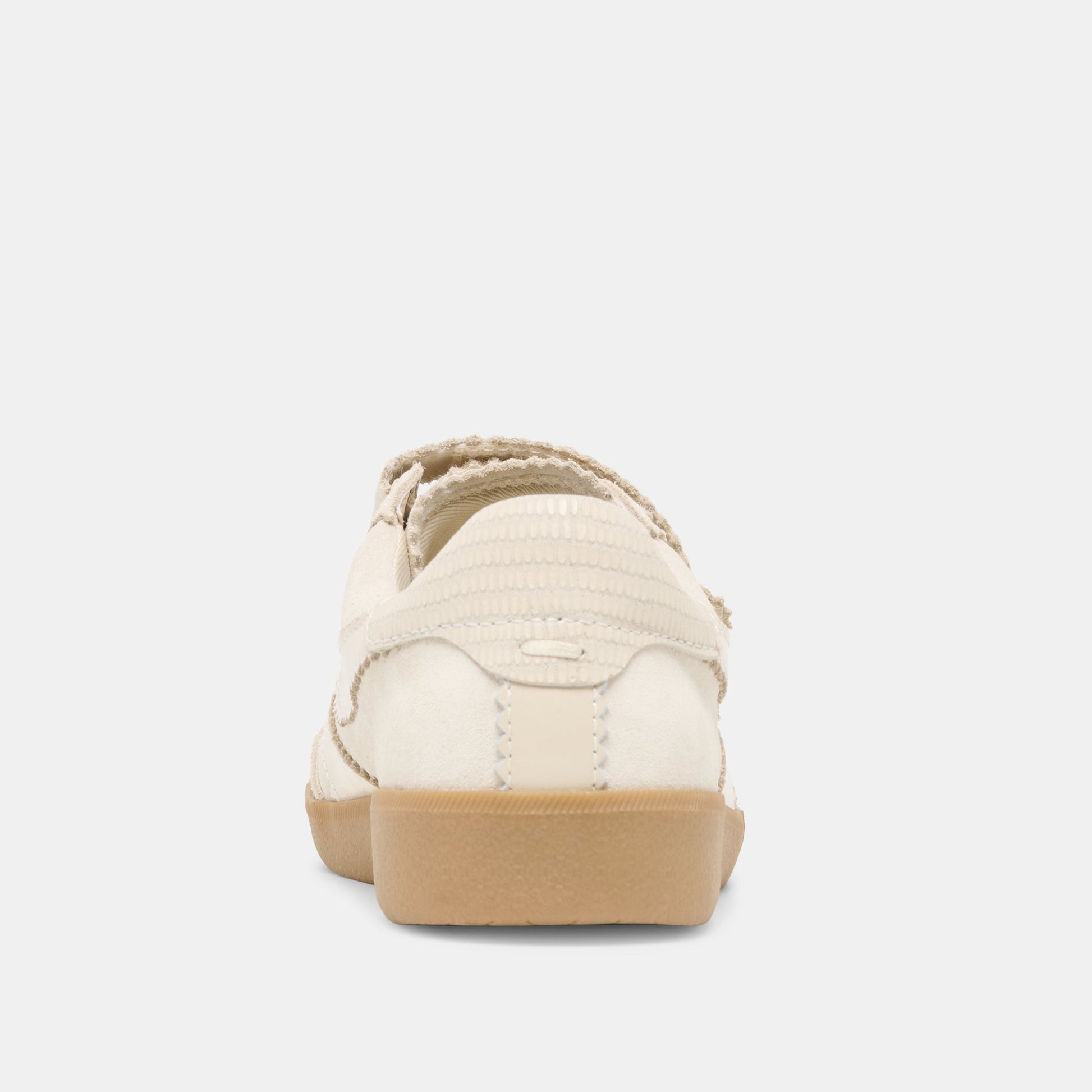 Dolce Vita Merit Velcro Ivory Leather Sneakers