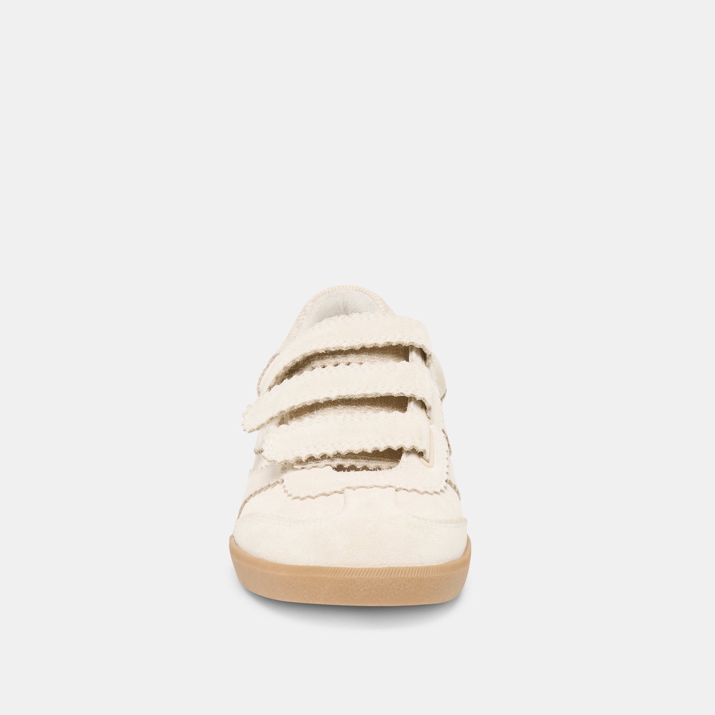 Dolce Vita Merit Velcro Ivory Leather Sneakers