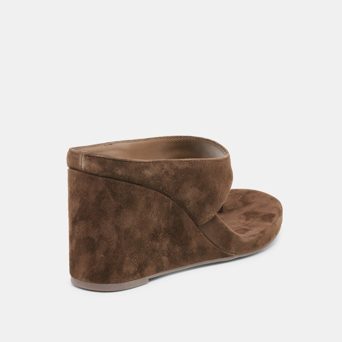 Dolce Vita Hinna Dk Brown Suede Wedges