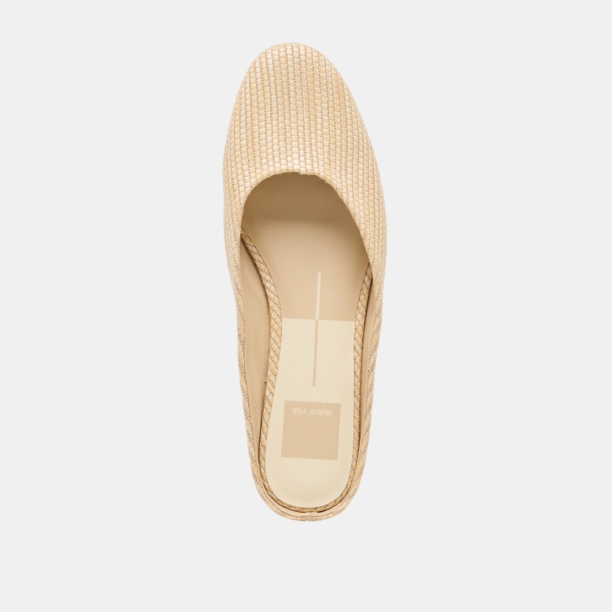 Dolce Vita Eila Lt Natural Raffia Flats