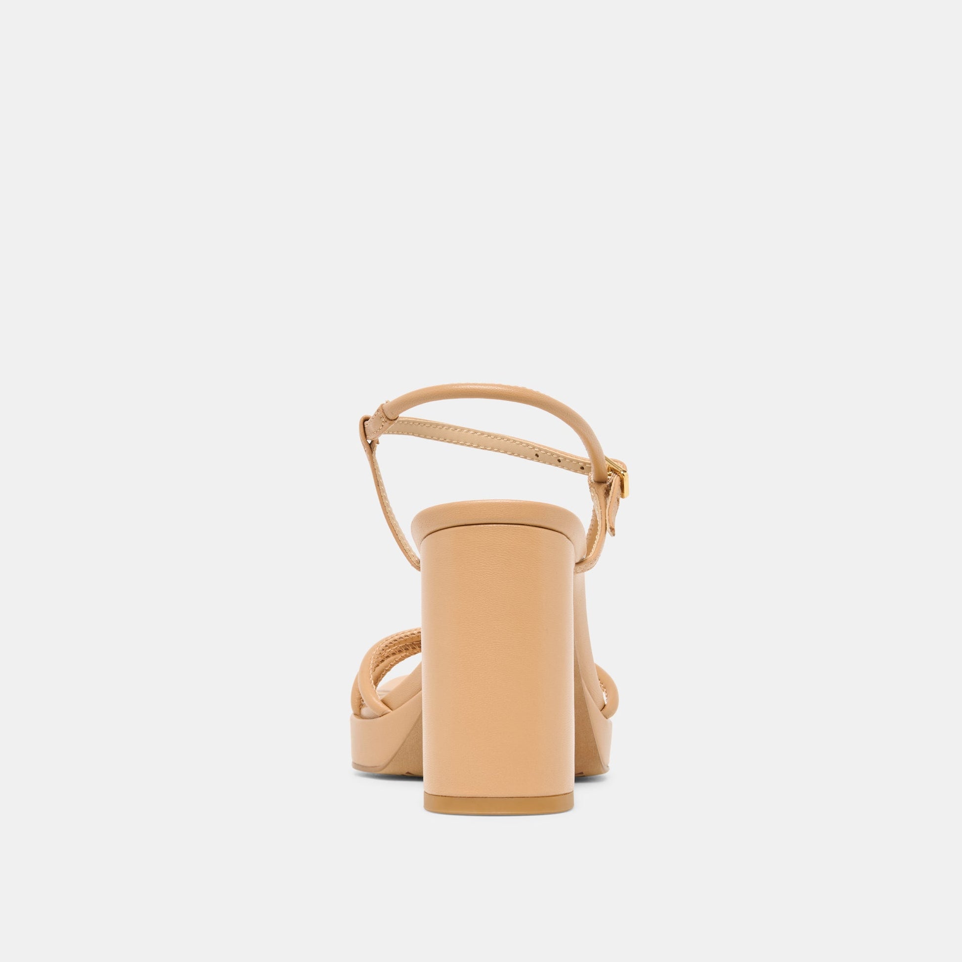 Dolce Vita Odete Lt Tan Leather Heels