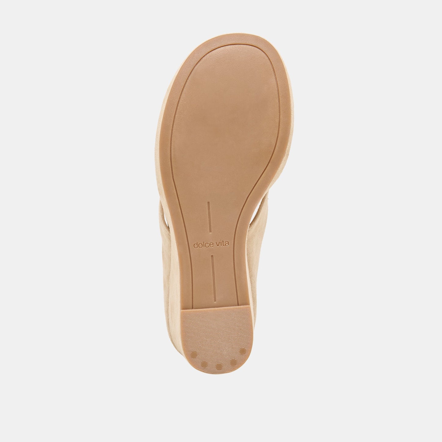 Dolce Vita Hinna Camel Suede Wedges