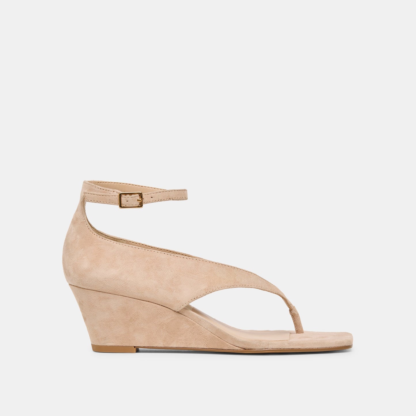 Dolce Vita Quinny Bamboo Suede Wedges
