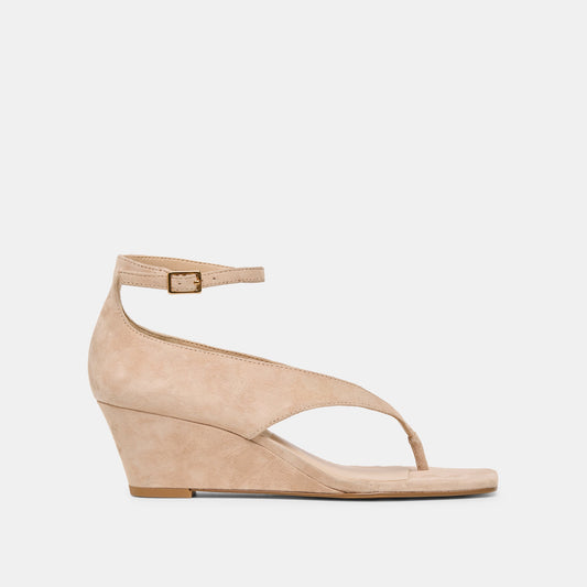 Dolce Vita Quinny Bamboo Suede Wedges