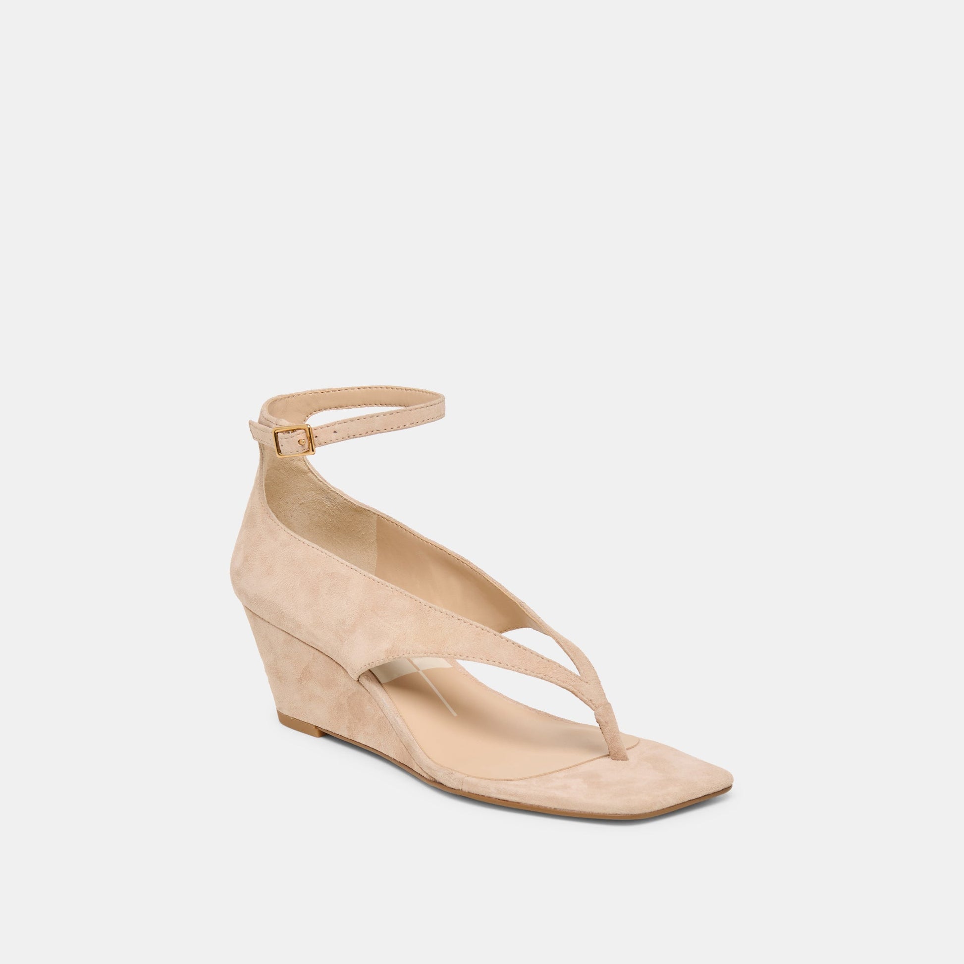 Dolce Vita Quinny Bamboo Suede Wedges