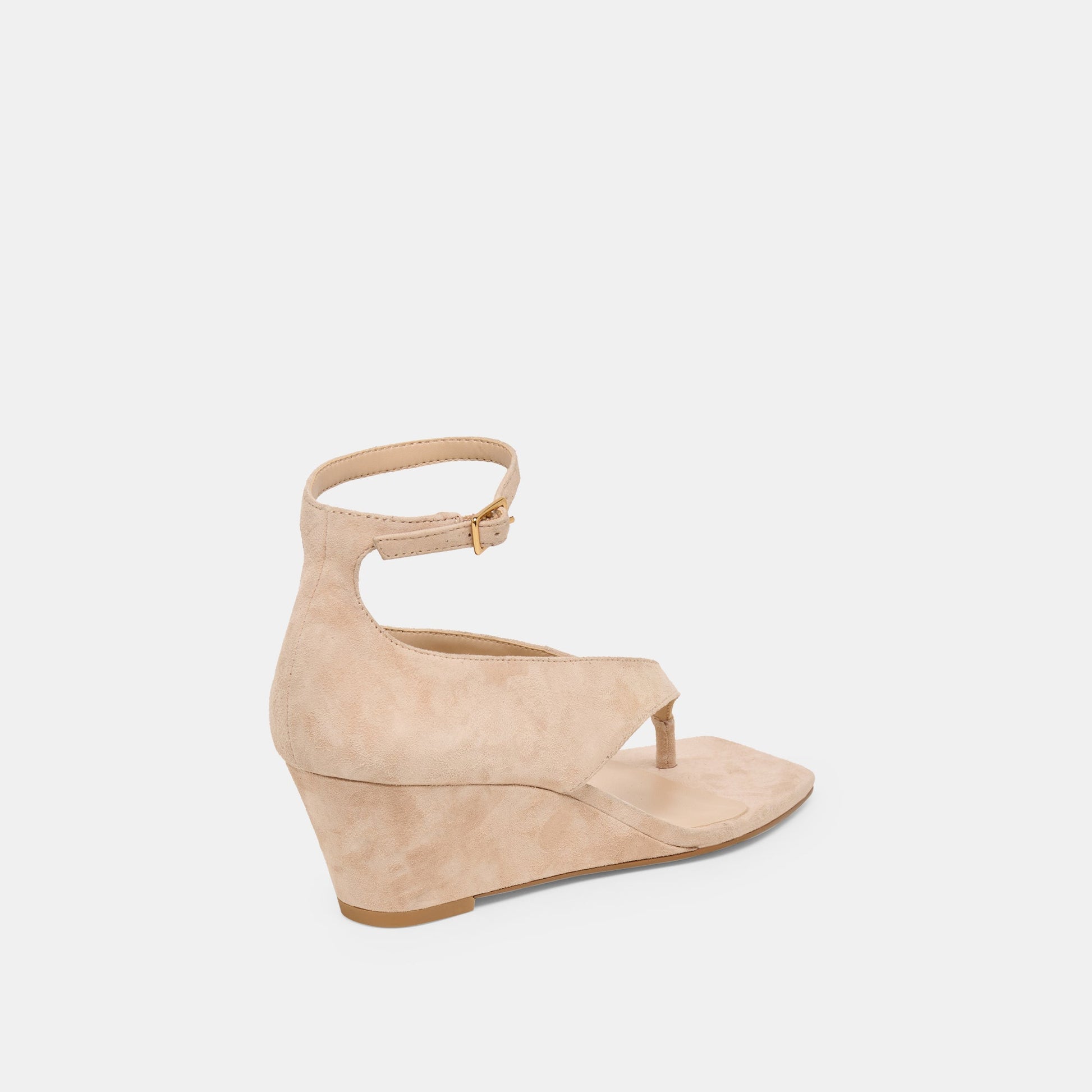 Dolce Vita Quinny Bamboo Suede Wedges