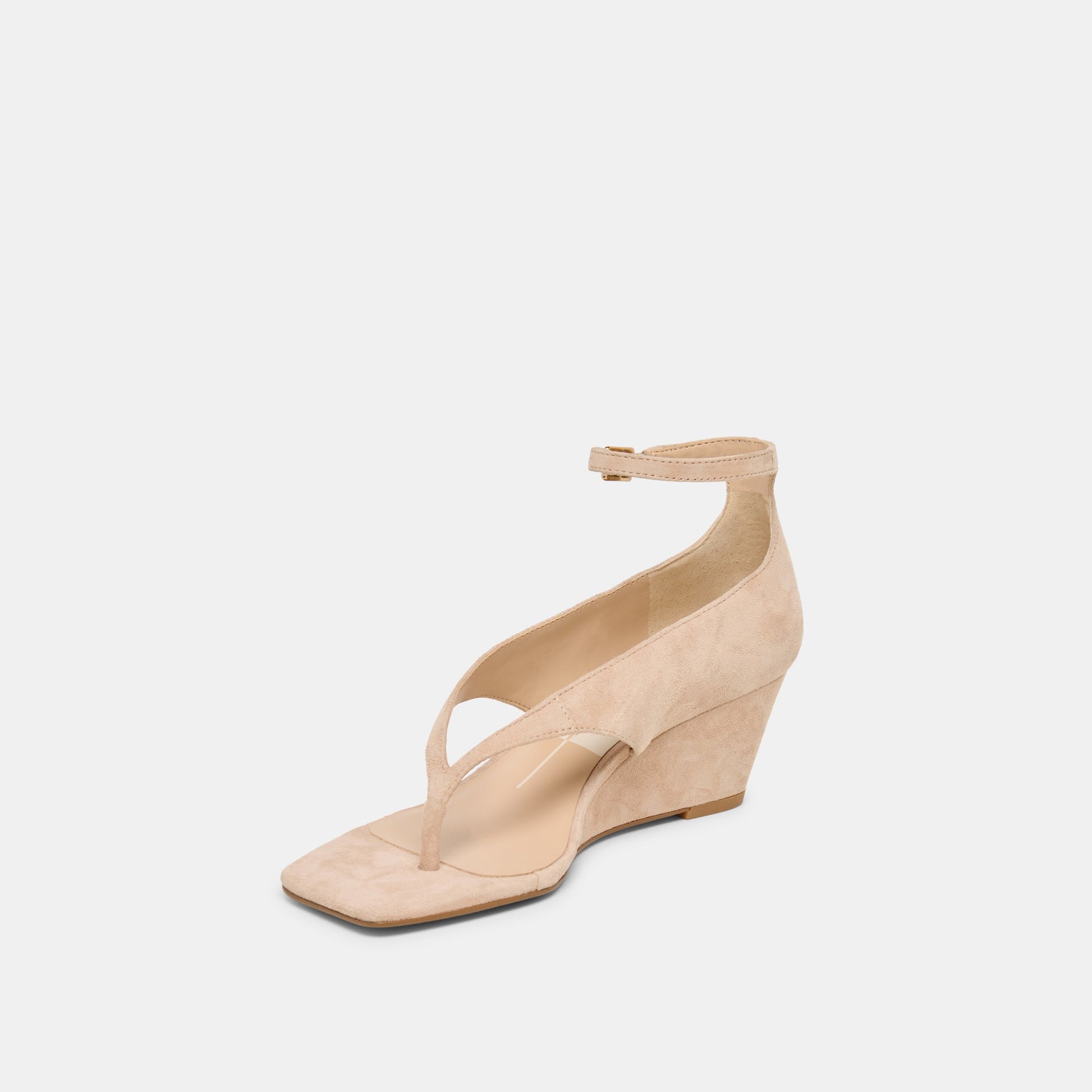 Dolce Vita Quinny Bamboo Suede Wedges
