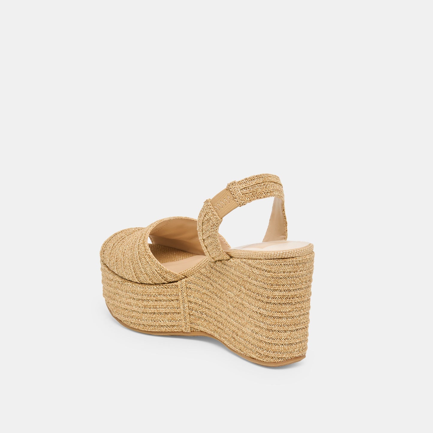 Dolce Vita Akera Natural Raffia Wedges