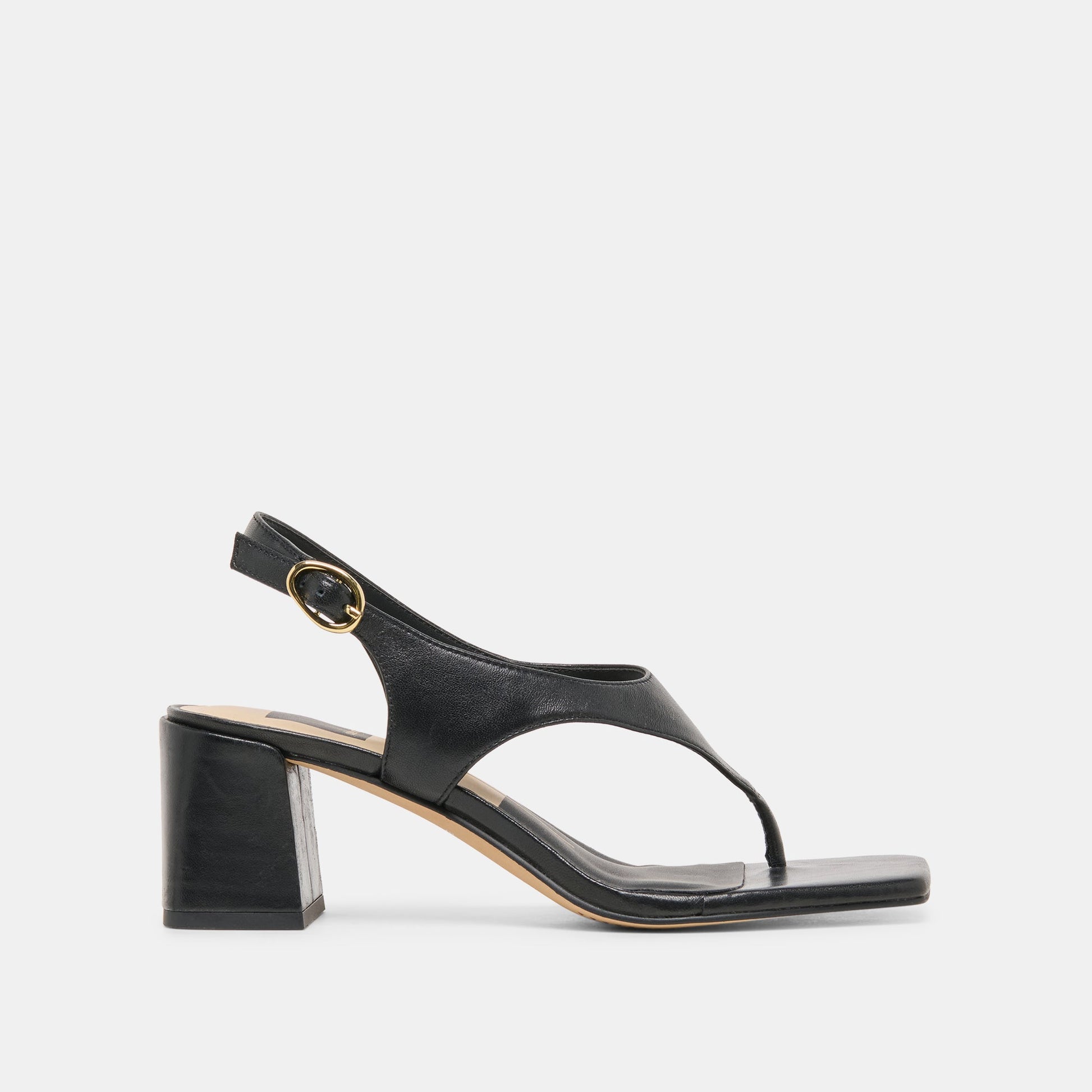 Dolce Vita Yves Black Leather Heels