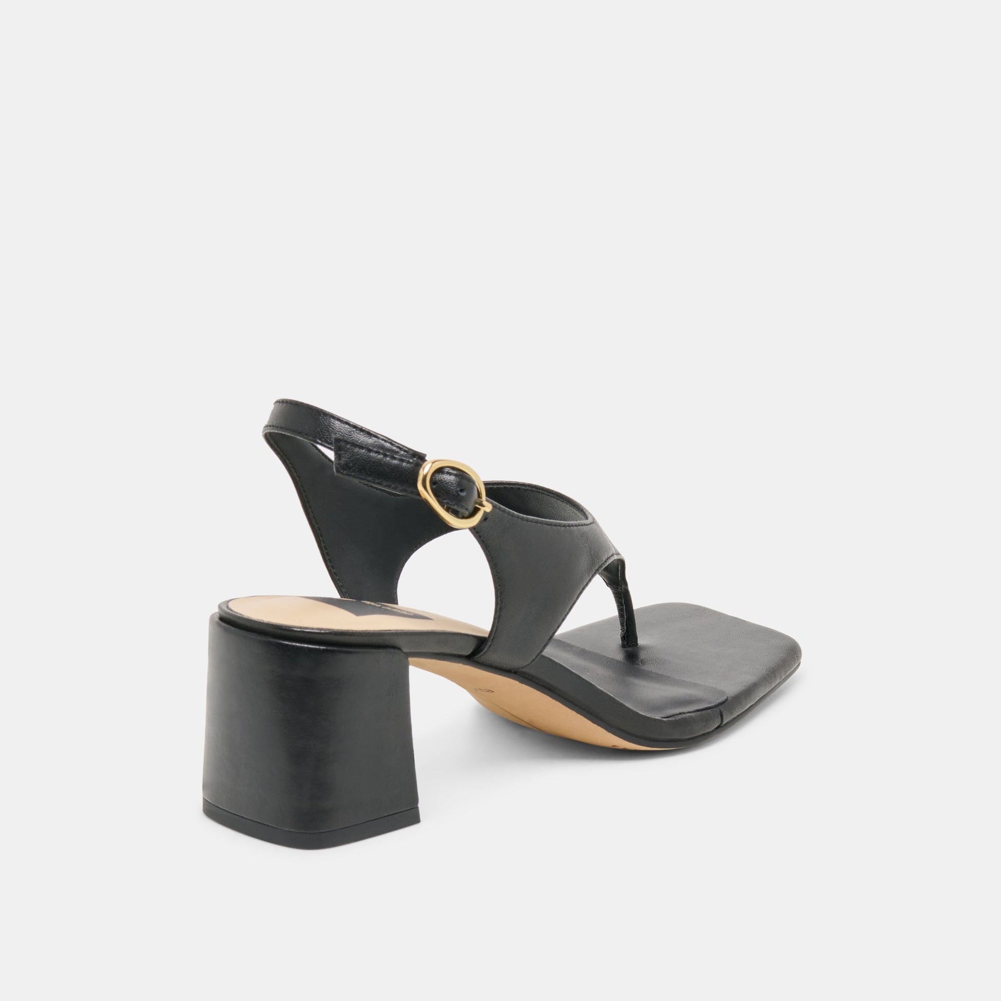 Dolce Vita Yves Black Leather Heels