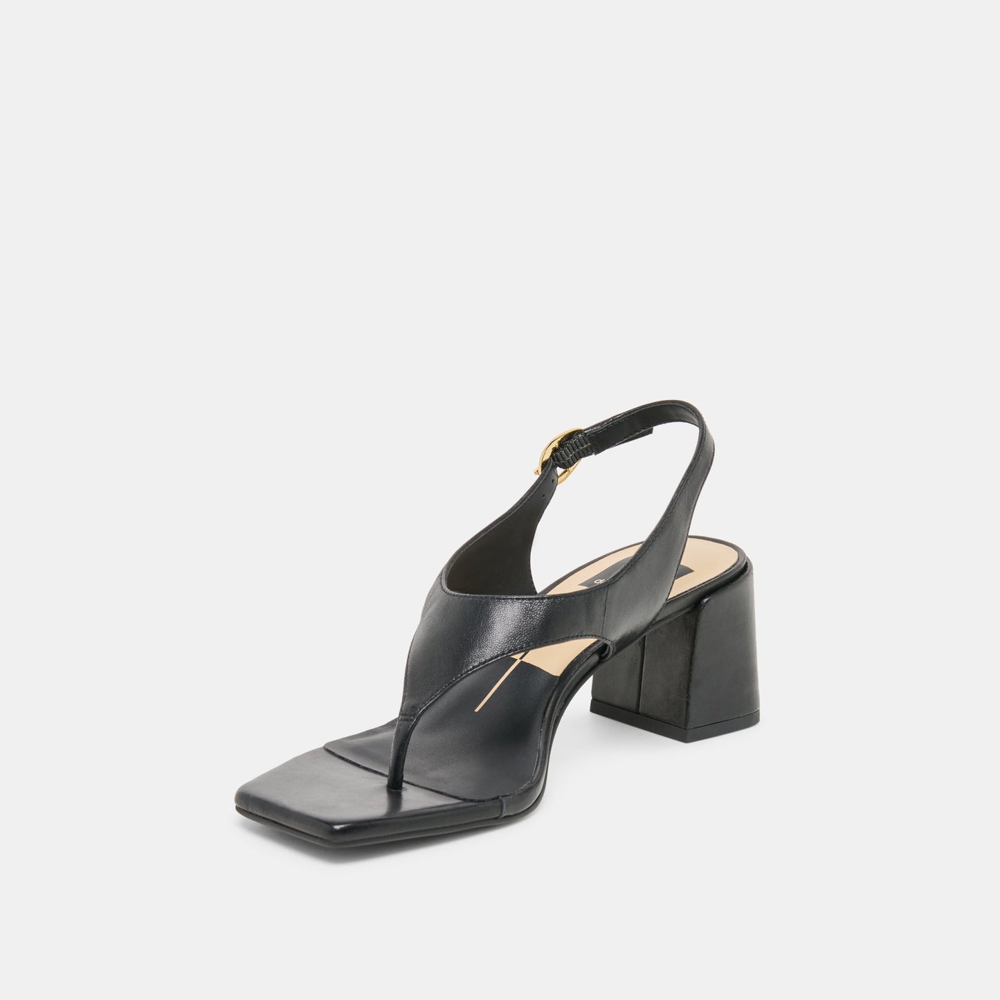 Dolce Vita Yves Black Leather Heels
