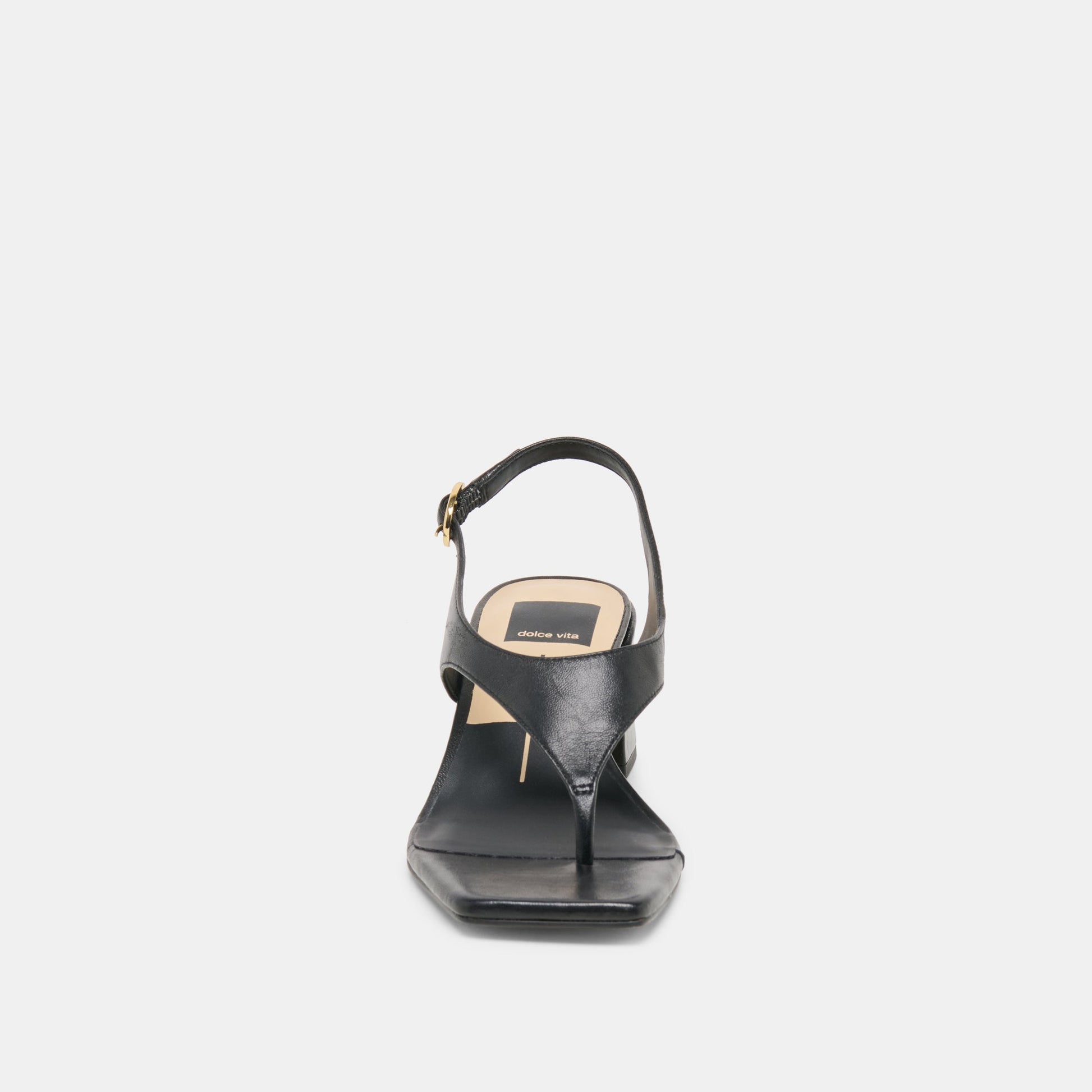 Dolce Vita Yves Black Leather Heels