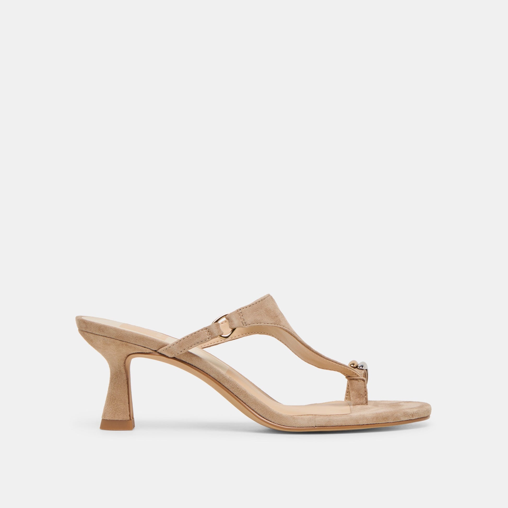 Dolce Vita Derrel Camel Suede Heels