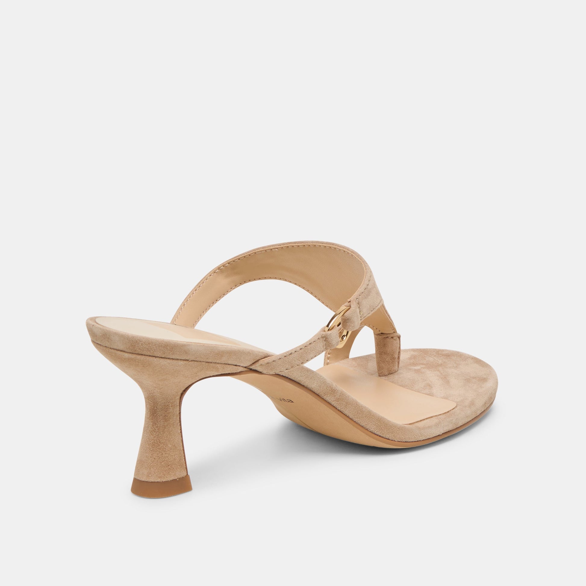 Dolce Vita Derrel Camel Suede Heels