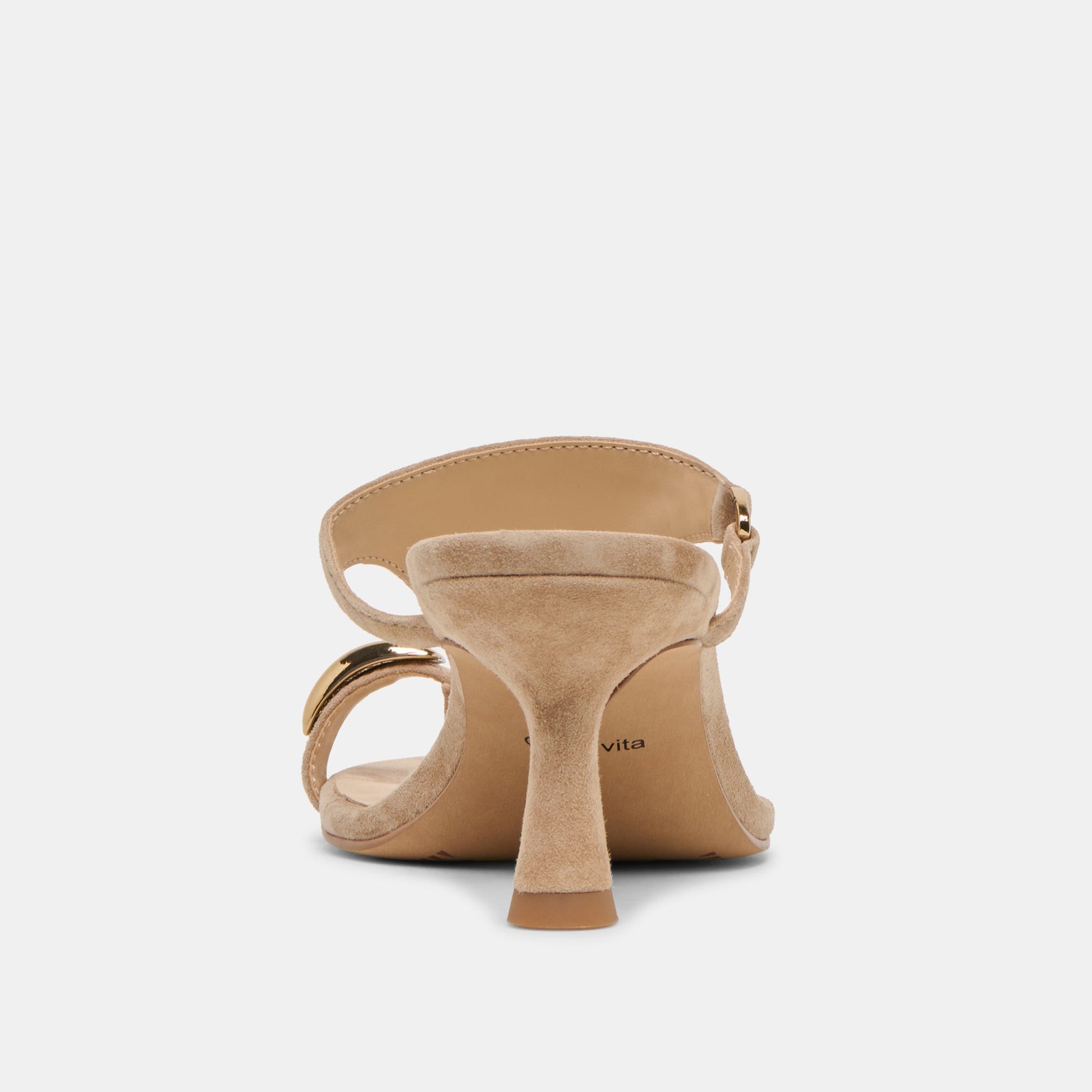 Dolce Vita Derrel Camel Suede Heels