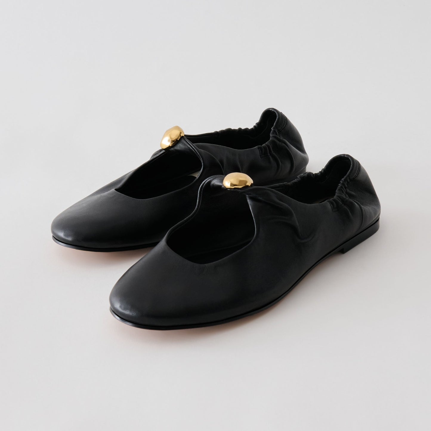 Dolce Vita Cornel Black Leather Flats