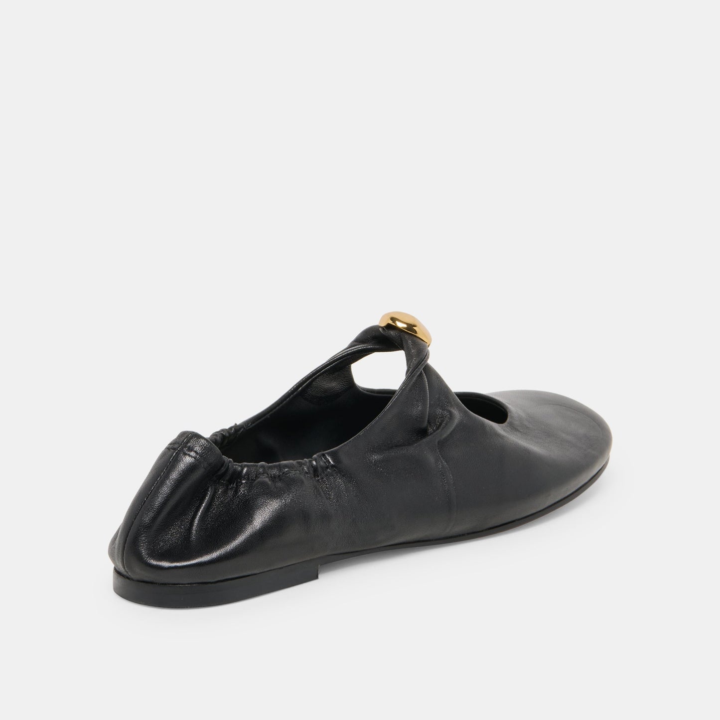Dolce Vita Cornel Black Leather Flats