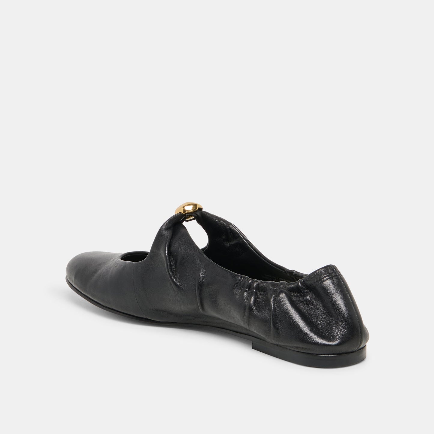 Dolce Vita Cornel Black Leather Flats
