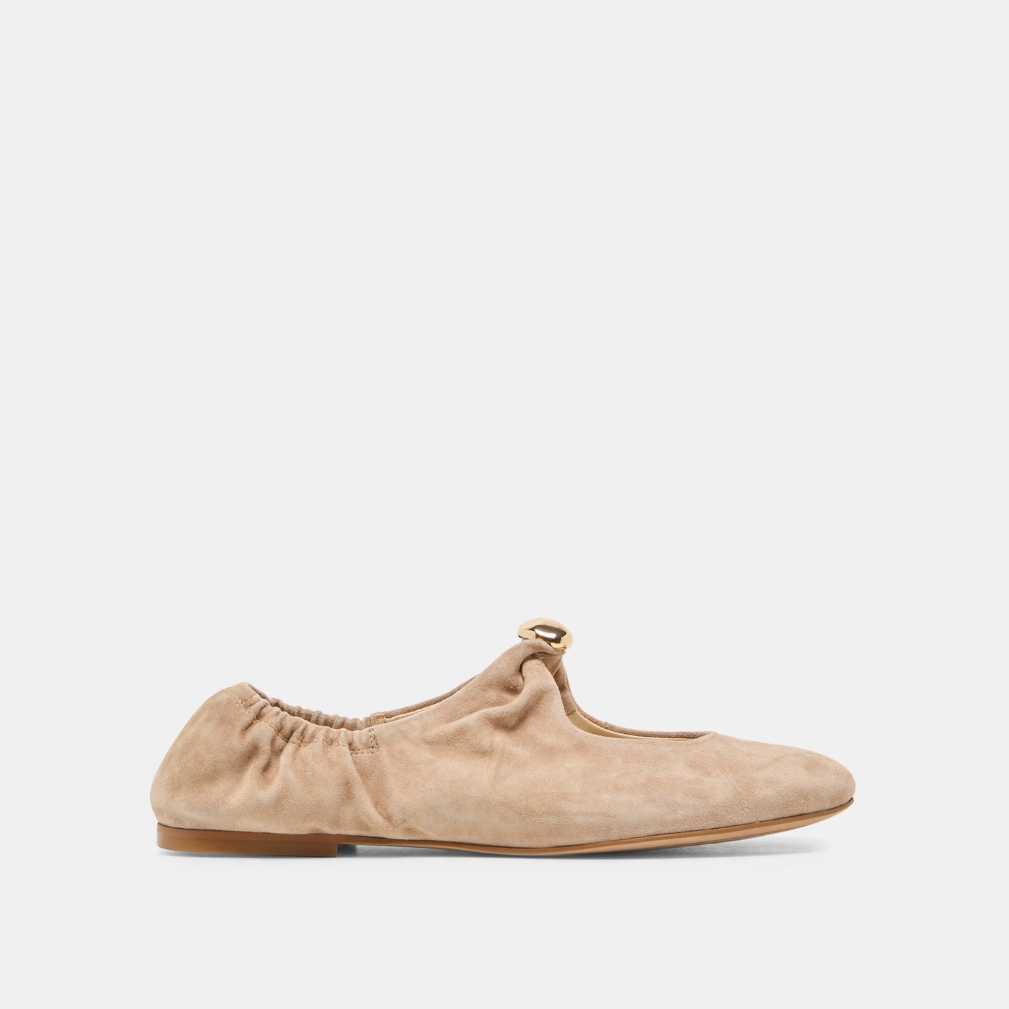 Dolce Vita Cornel Camel Suede Flats