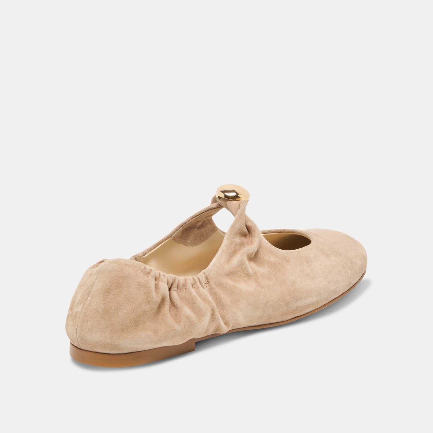 Dolce Vita Cornel Camel Suede Flats