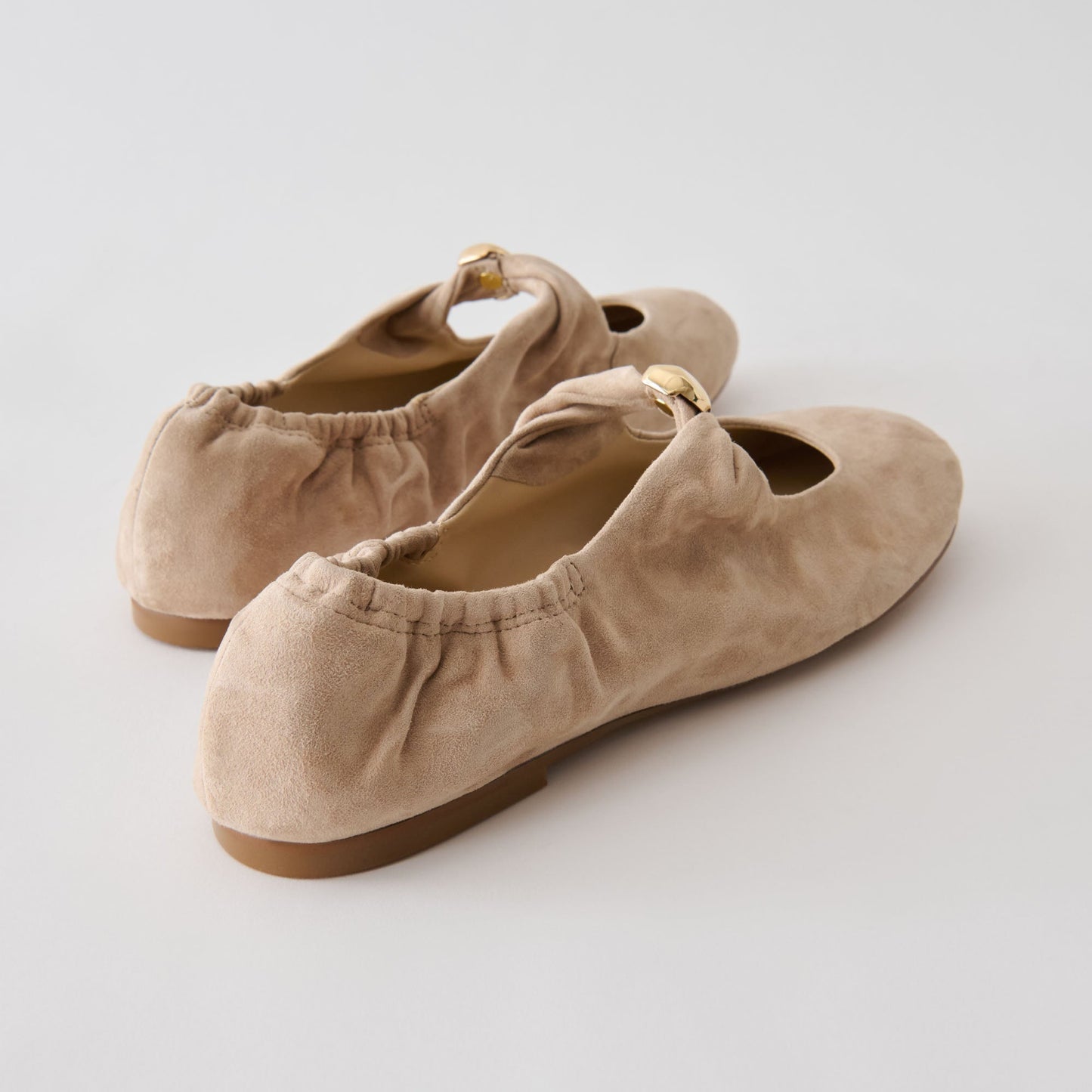 Dolce Vita Cornel Camel Suede Flats