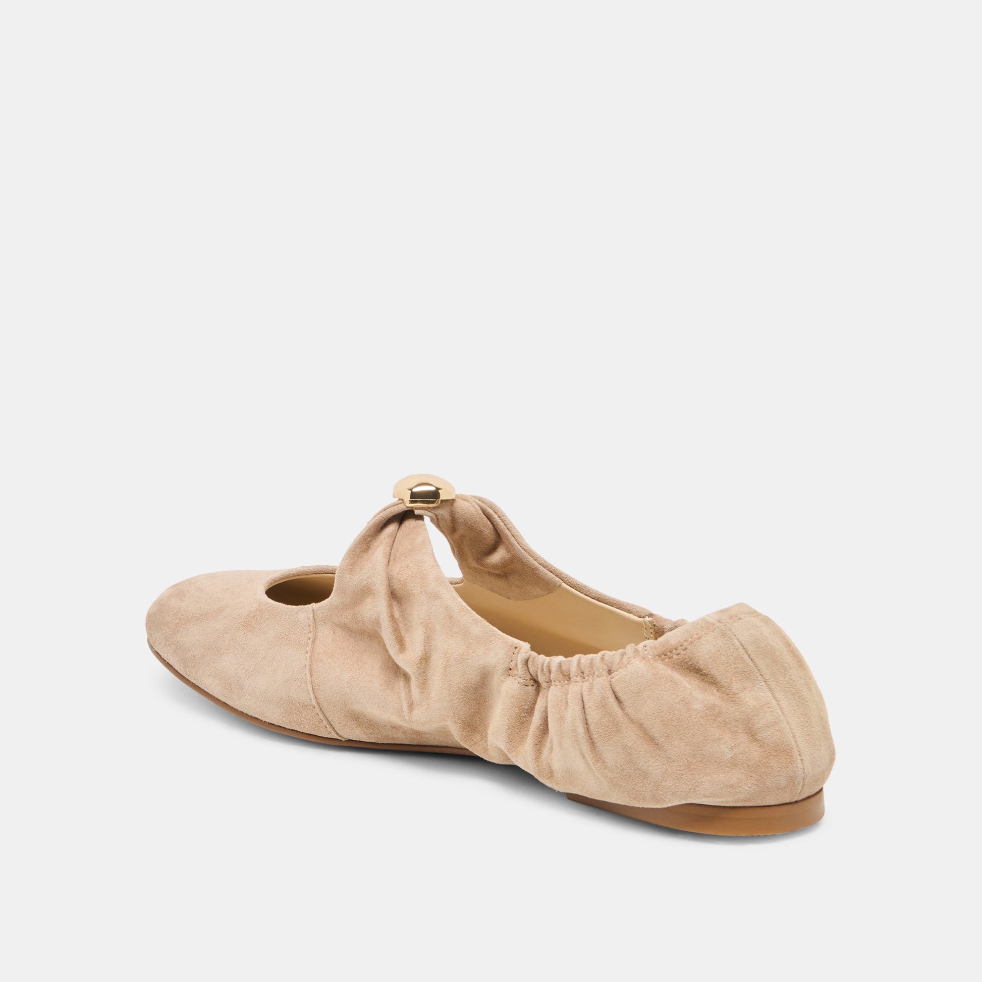 Dolce Vita Cornel Camel Suede Flats
