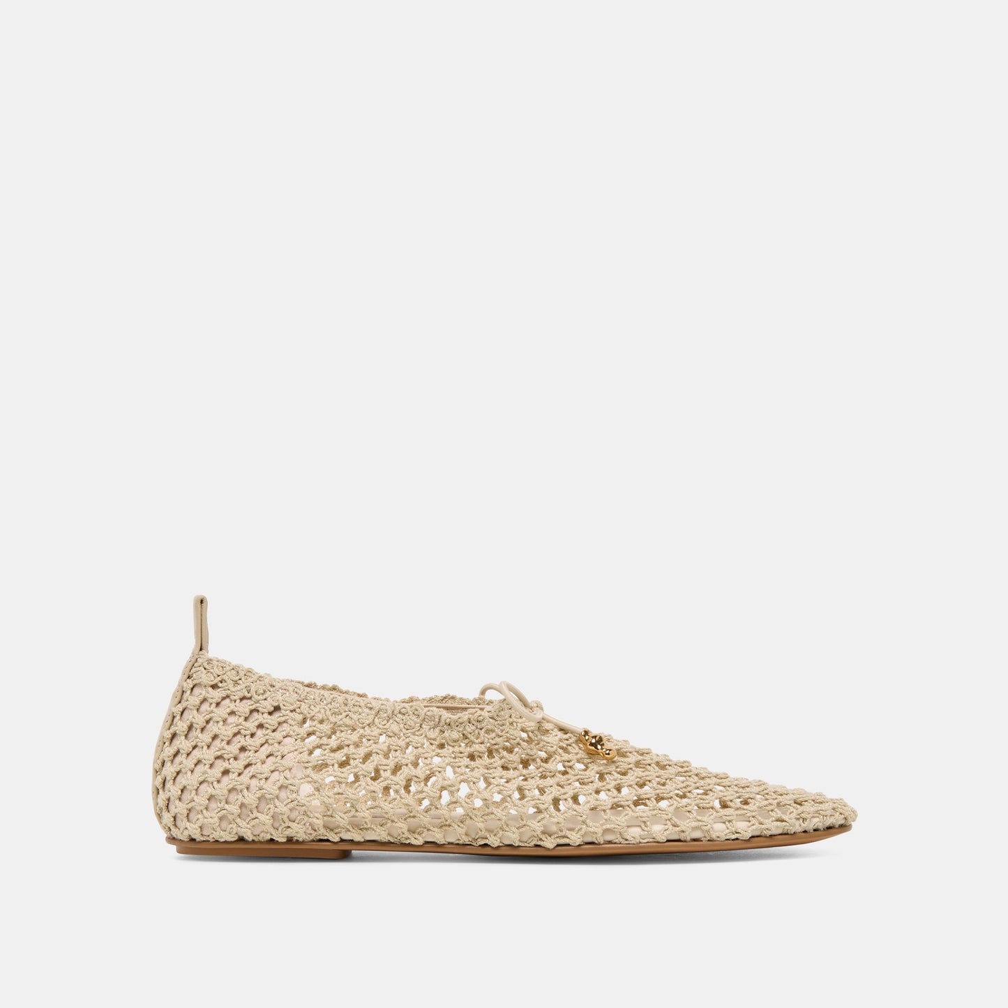 Dolce Vita Kaylyn Oatmeal Crochet Flats