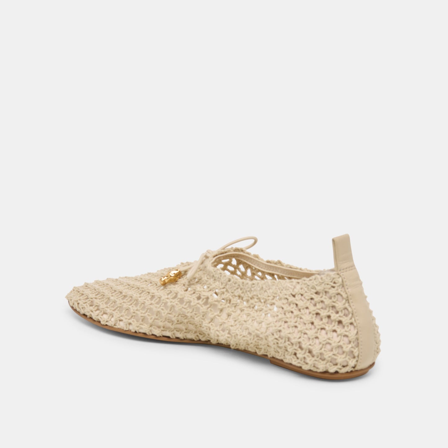 Dolce Vita Kaylyn Oatmeal Crochet Flats