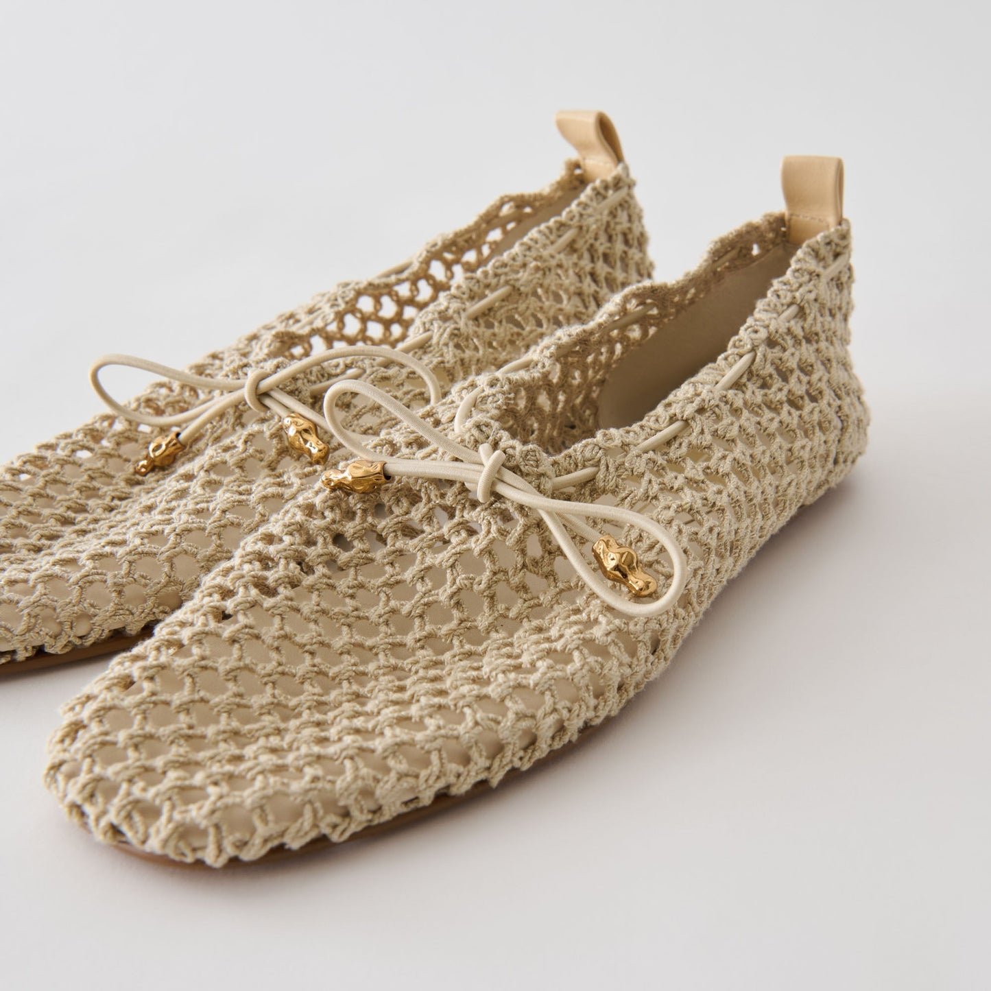 Dolce Vita Kaylyn Oatmeal Crochet Flats