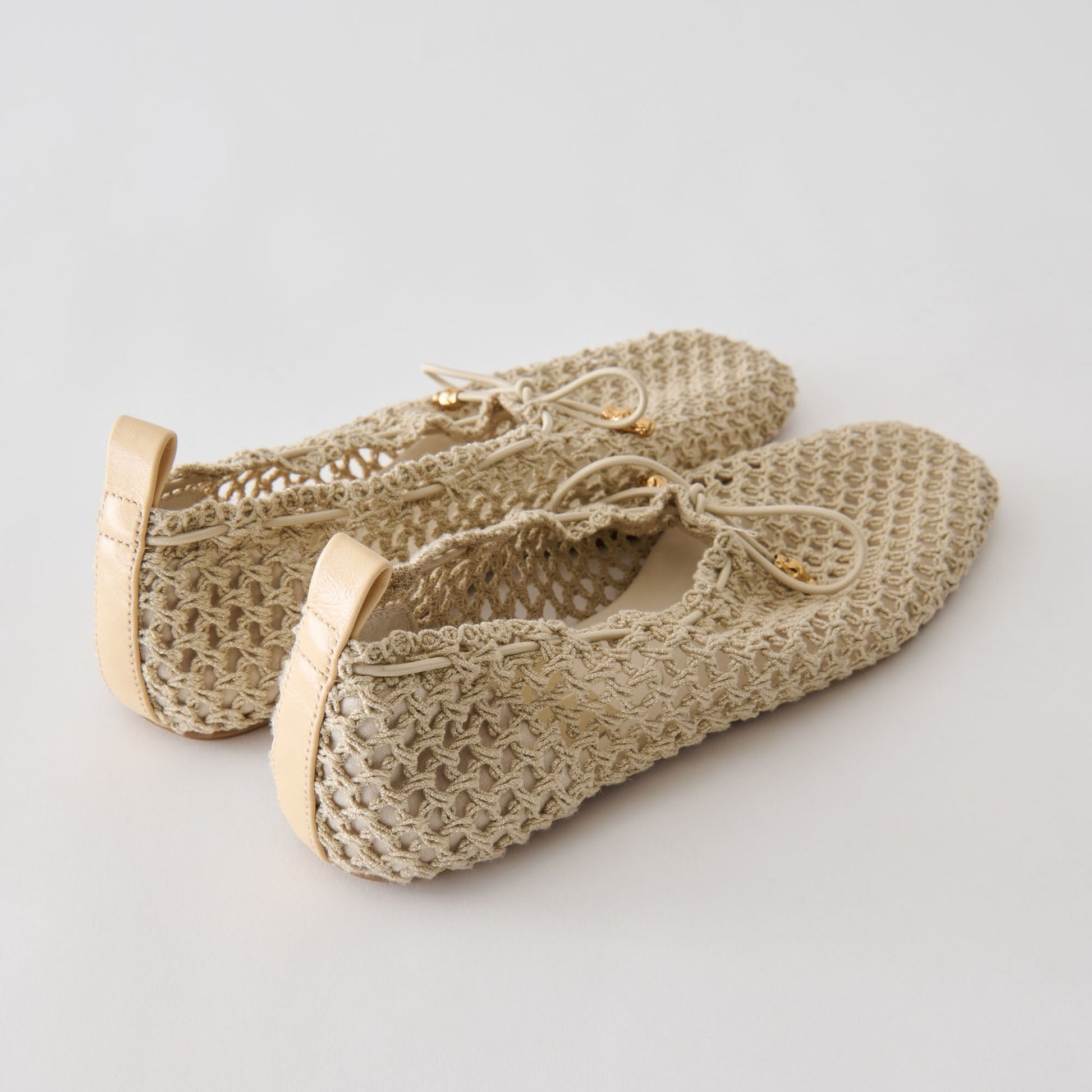 Dolce Vita Kaylyn Oatmeal Crochet Flats