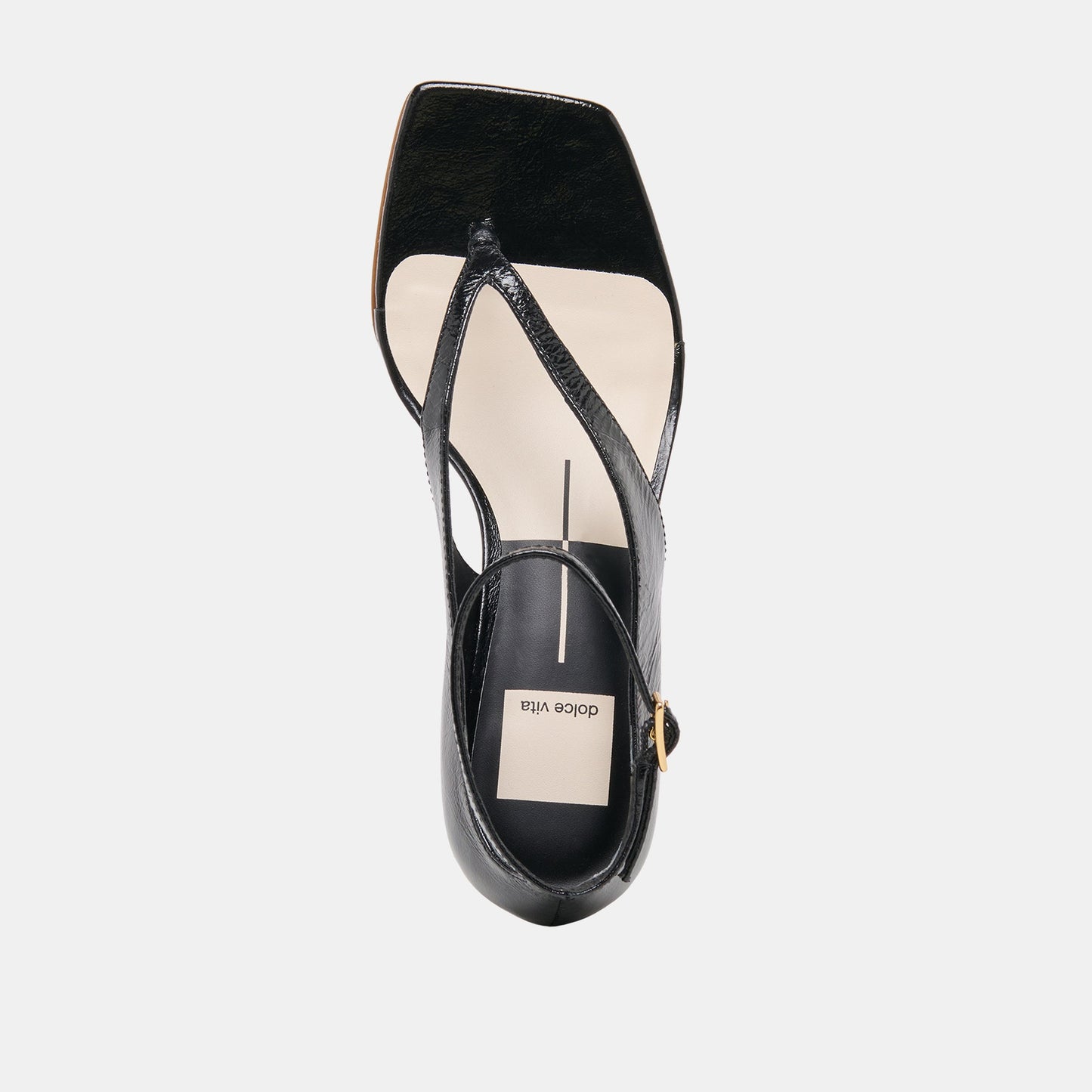 Dolce Vita Quinny Black Leather Wedges