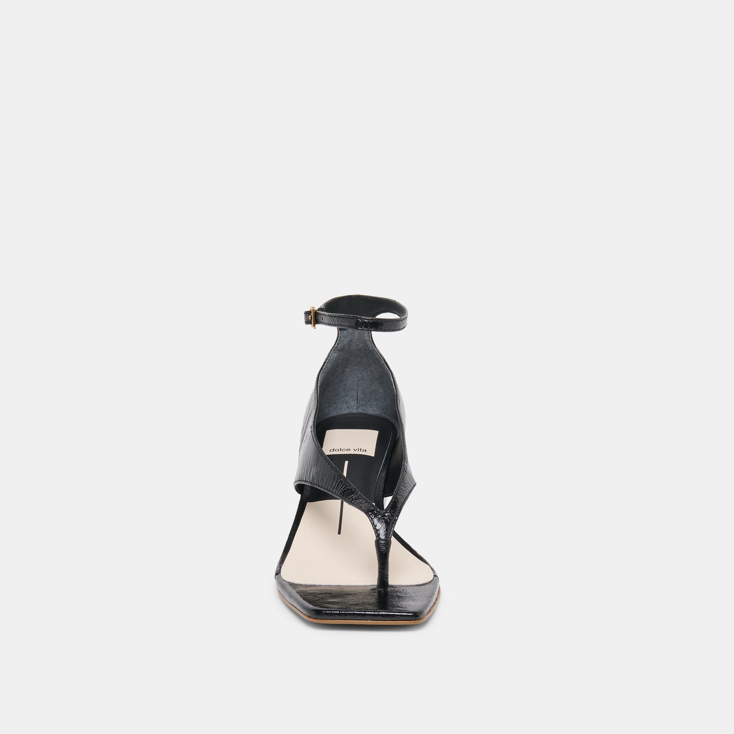 Dolce Vita Quinny Black Leather Wedges