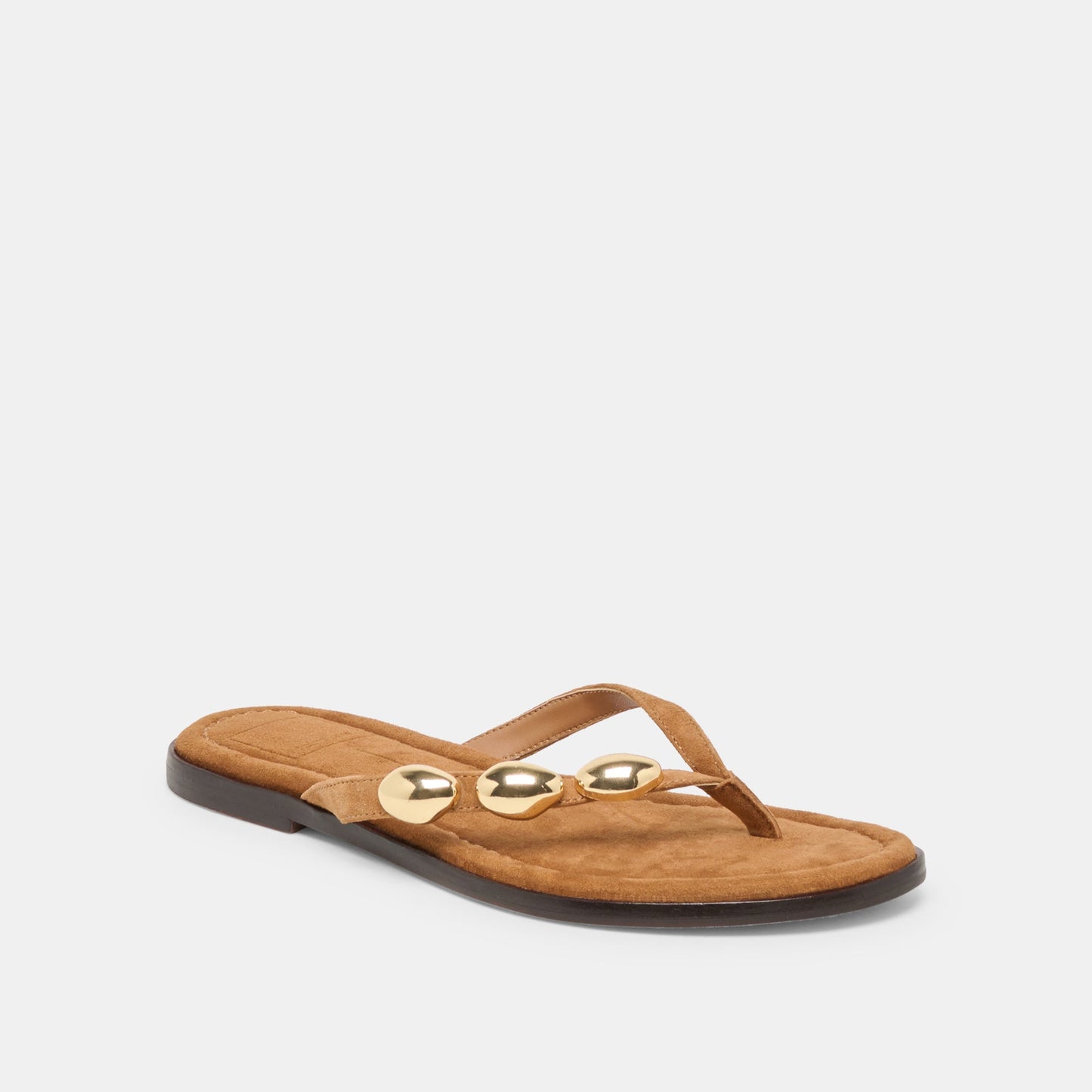 Dolce Vita Juny Teak Suede Sandals
