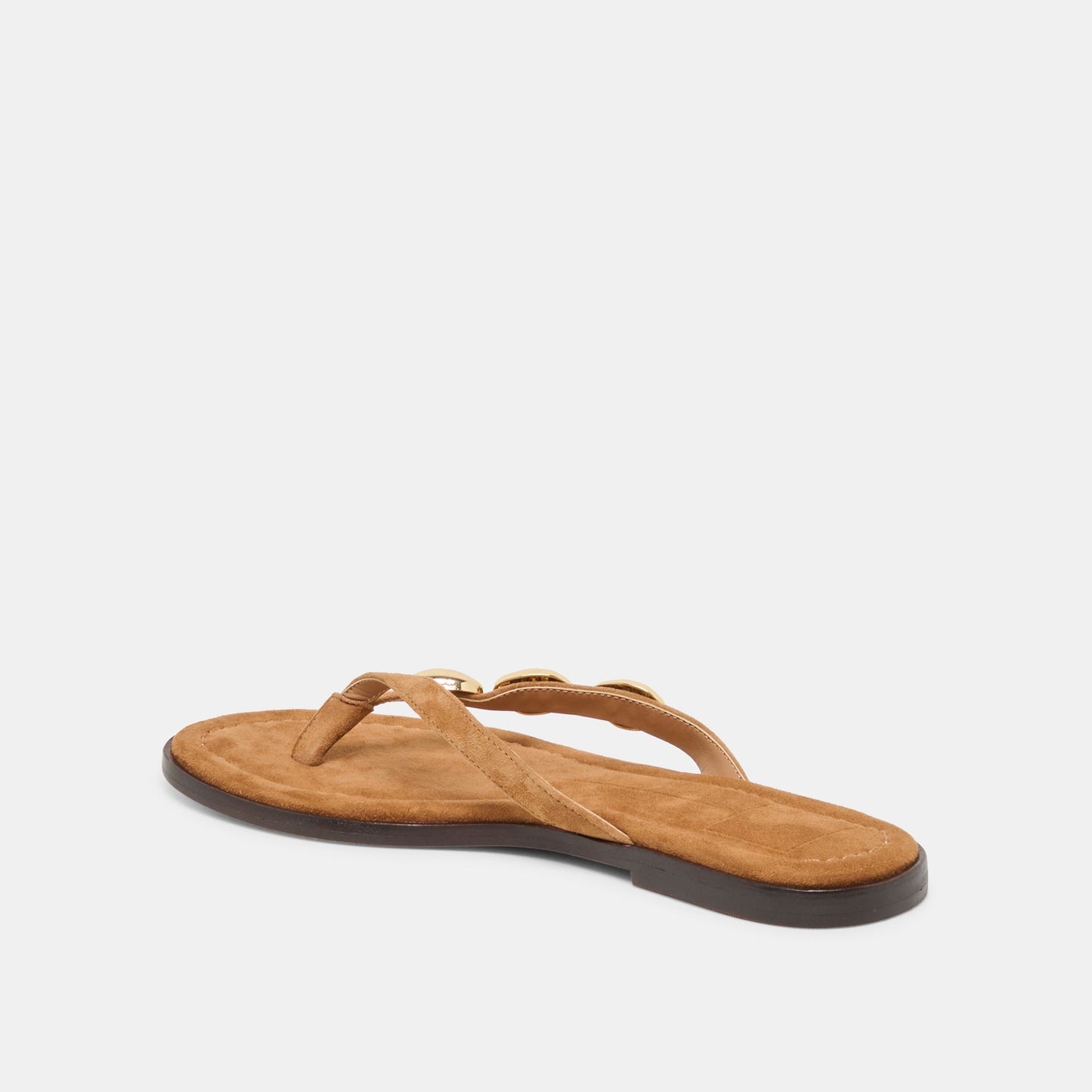 Dolce Vita Juny Teak Suede Sandals