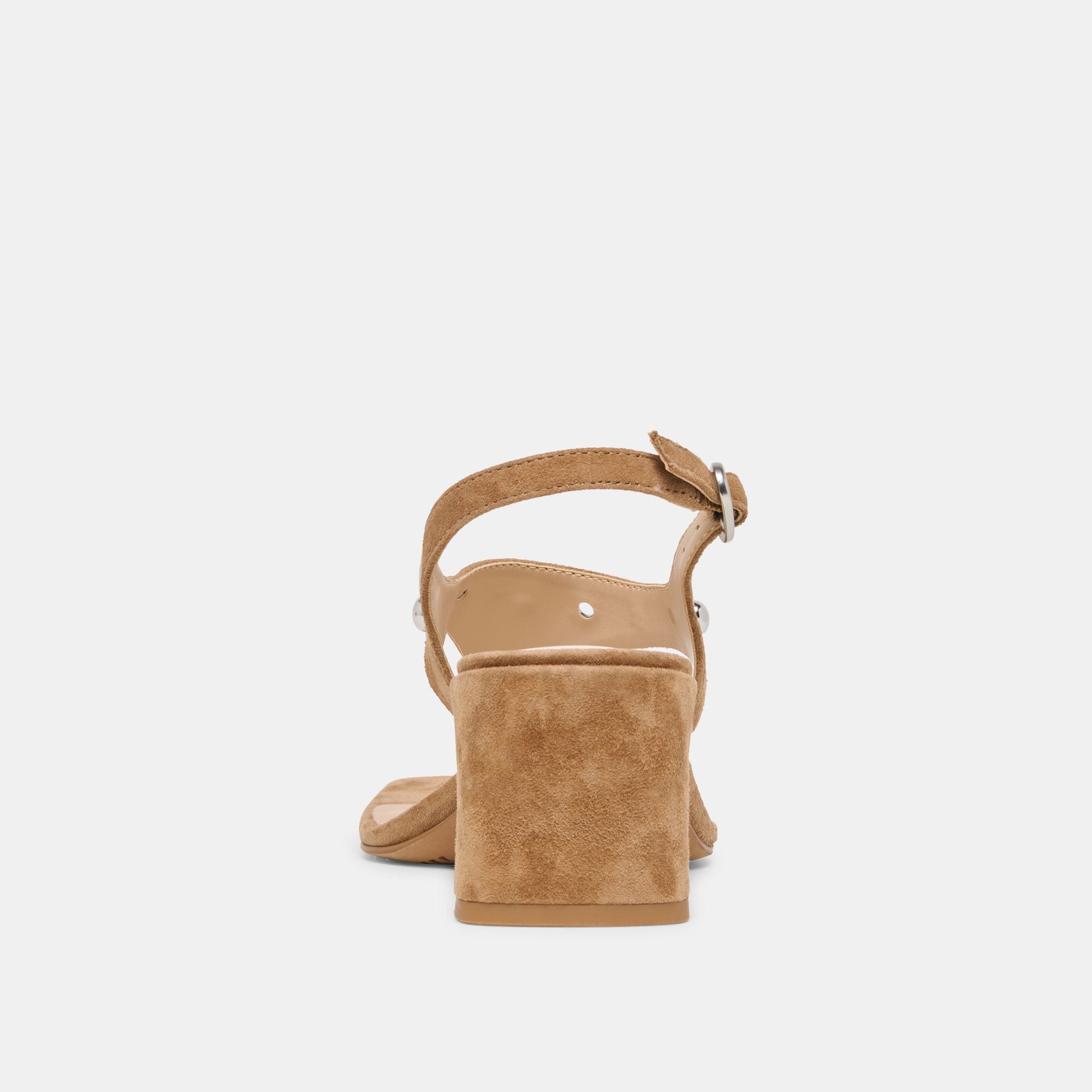 Dolce Vita Yves Stud Lt Brown Suede Heels