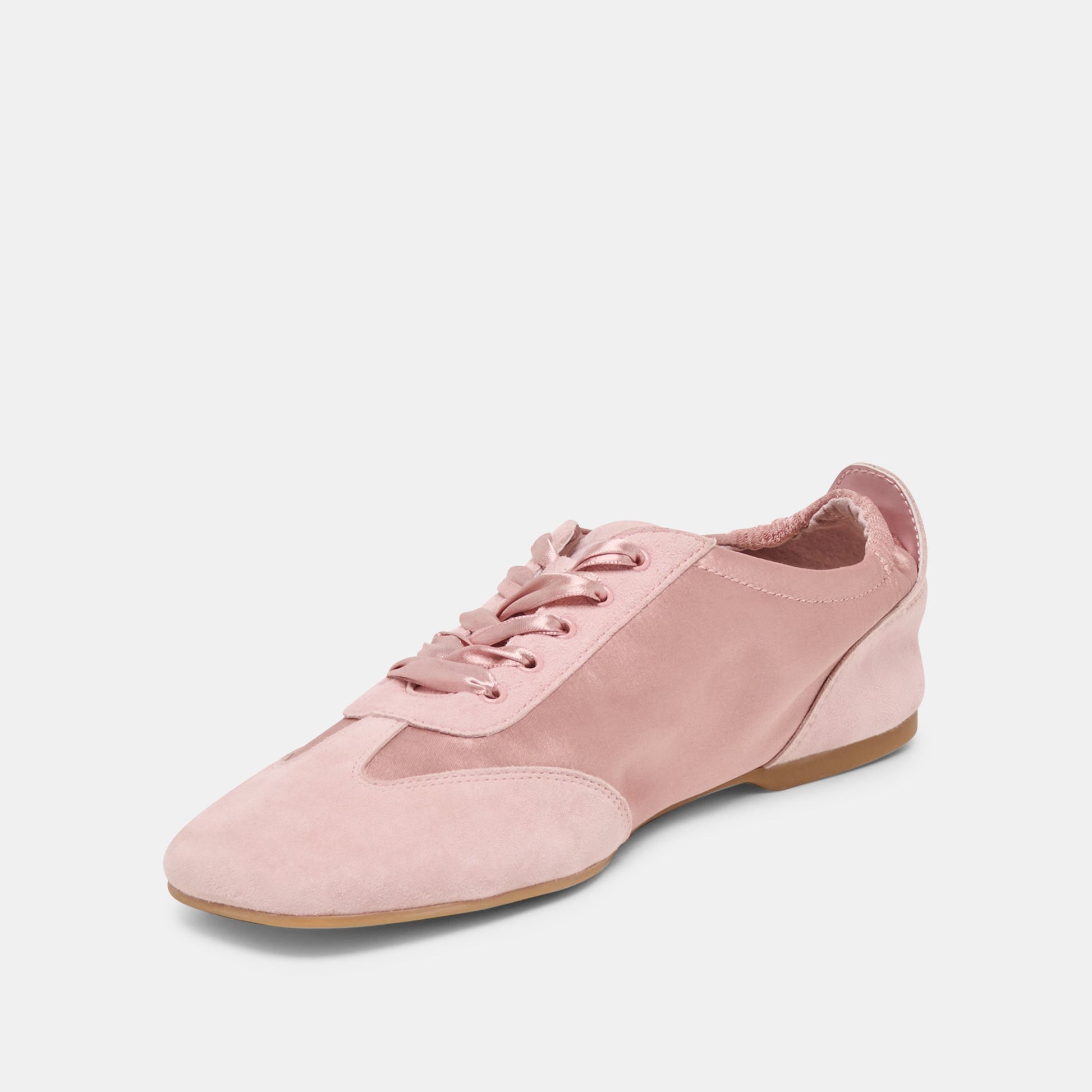Dolce Vita Itzy Pink Satin Sneakers