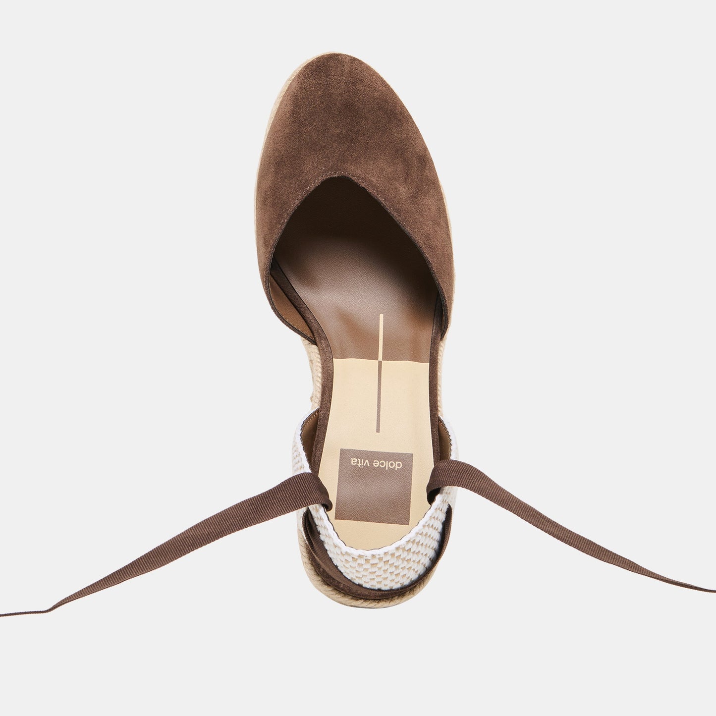 Dolce Vita Noura Dk Brown Suede Wedges