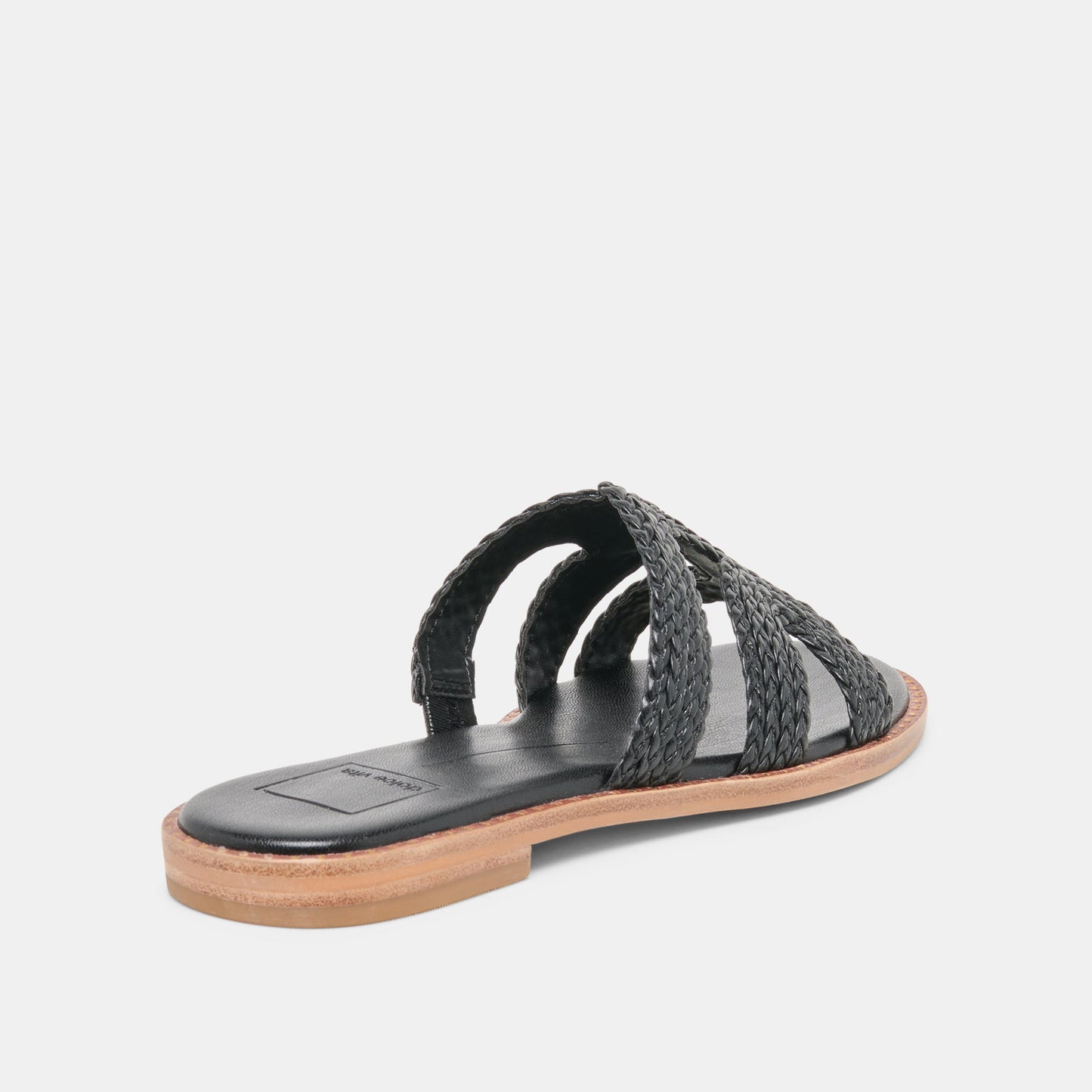 Dolce Vita EMON Black Stella Slide Open-Toe Sandals