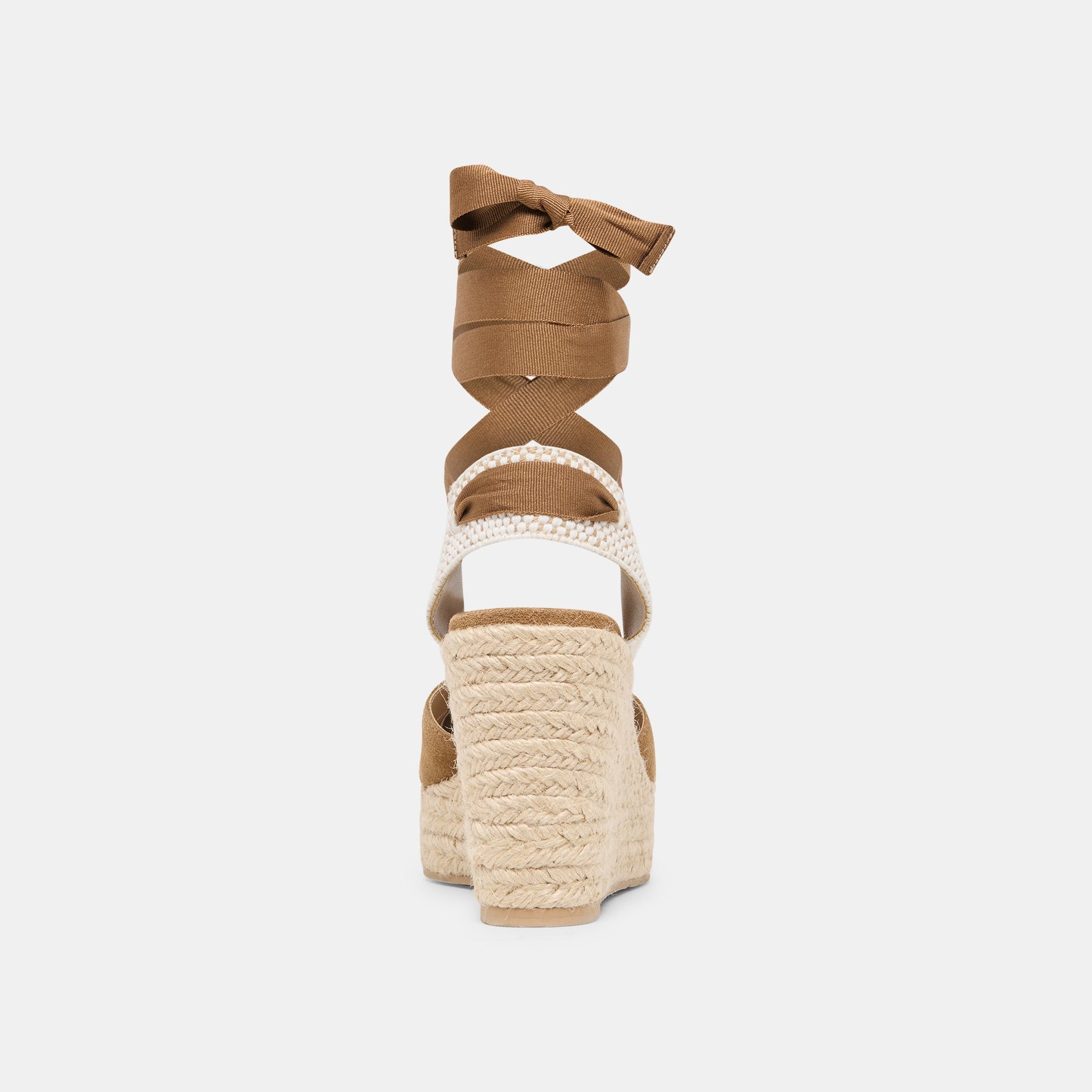 Dolce Vita Noura Lt Brown Suede Wedges
