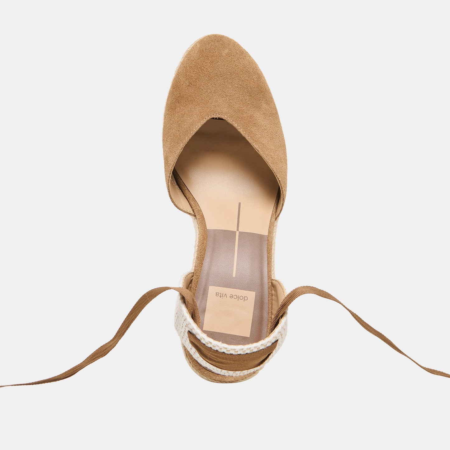 Dolce Vita Noura Lt Brown Suede Wedges